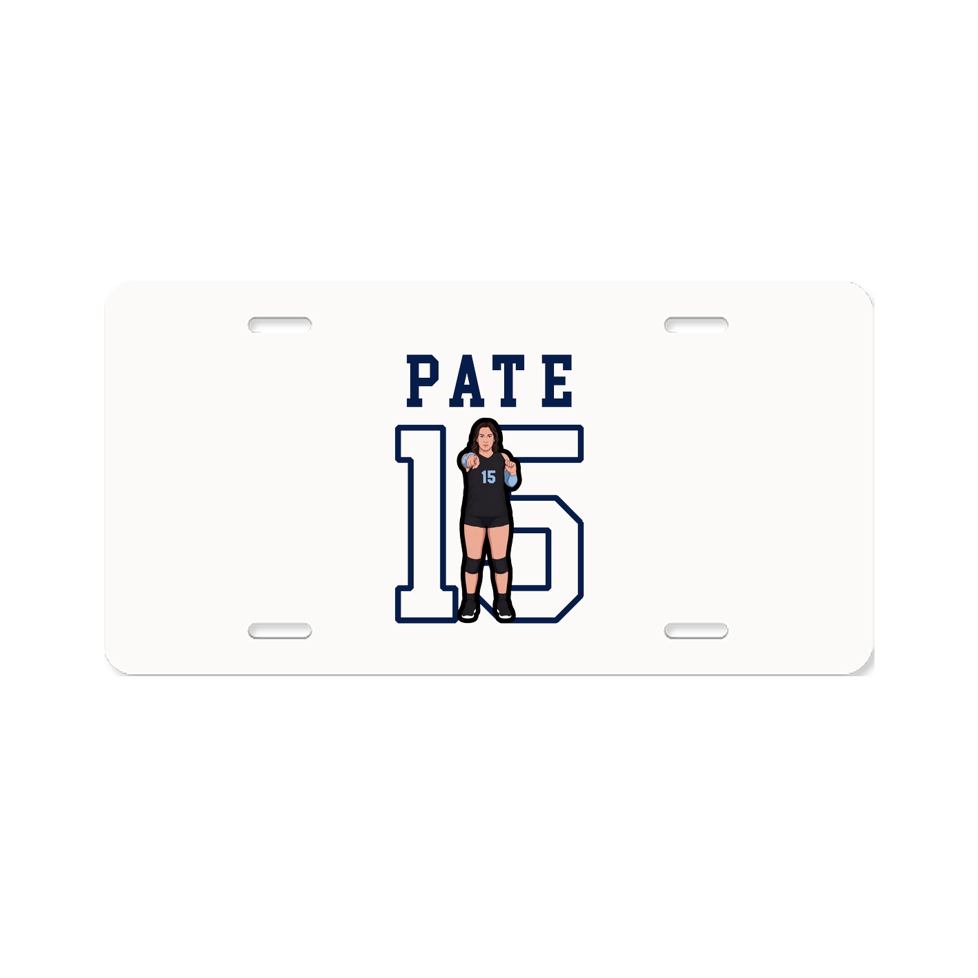 License Plate — Shirsey in Classic