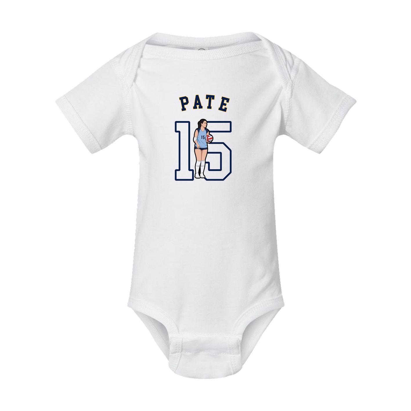 Baby Onesie — Shirsey Arch in White