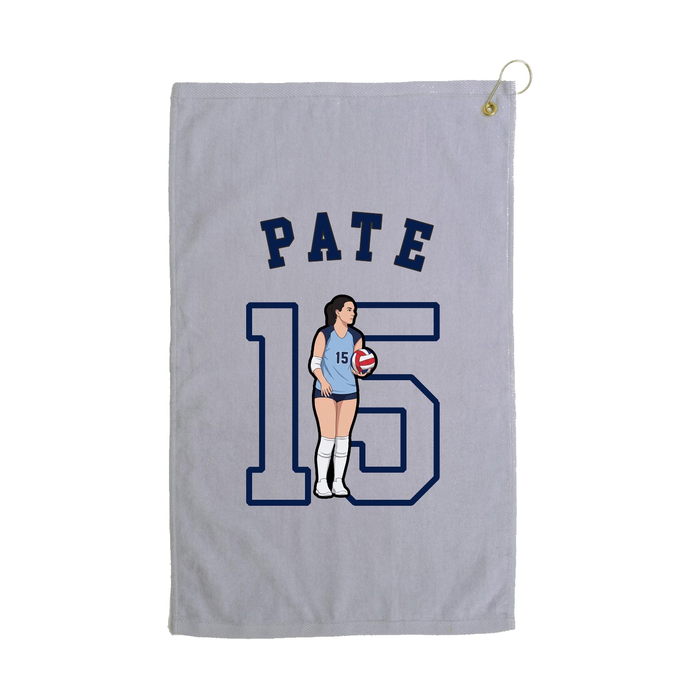 Golf Towel — Shirsey Arch in Grey