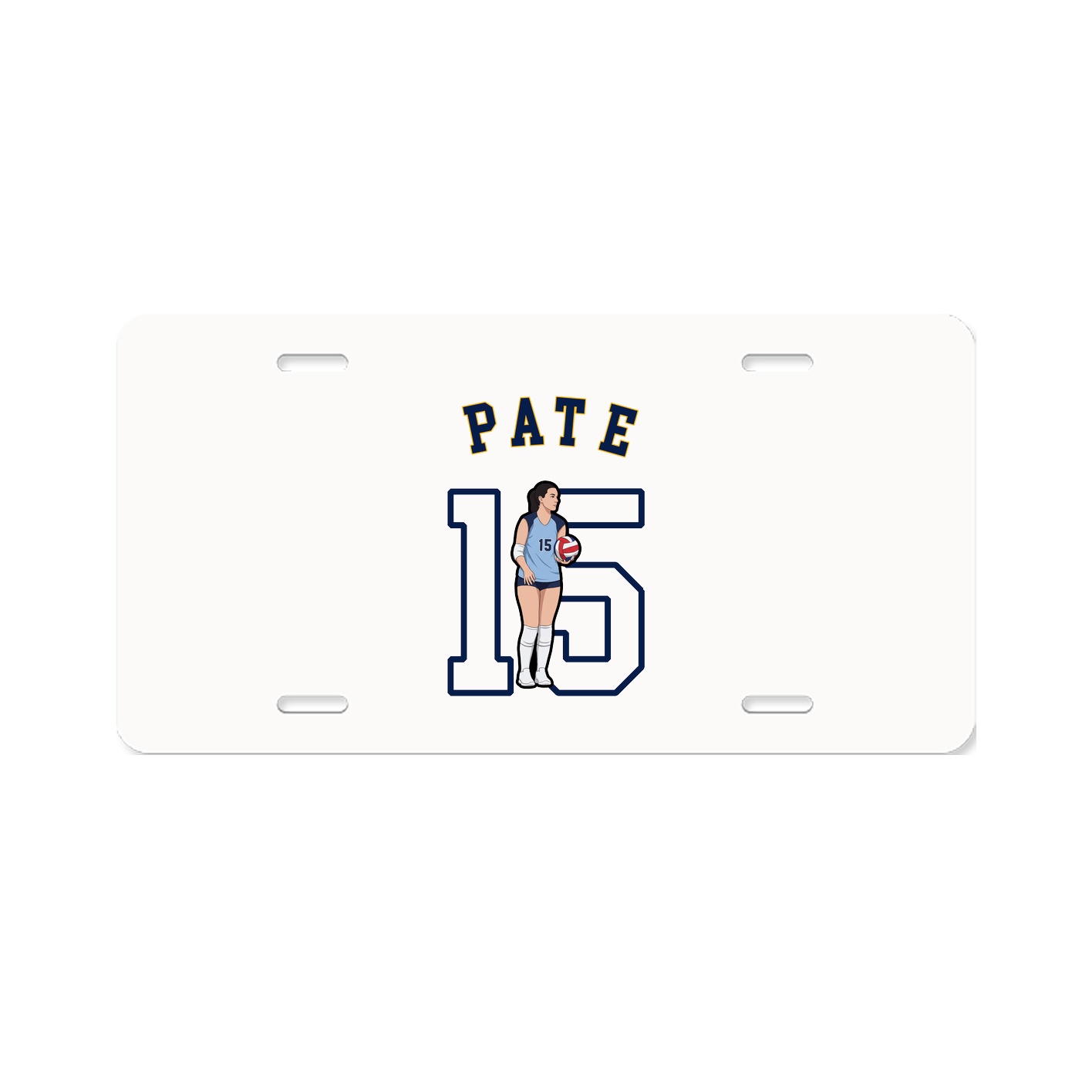 License Plate — Shirsey Arch in Classic