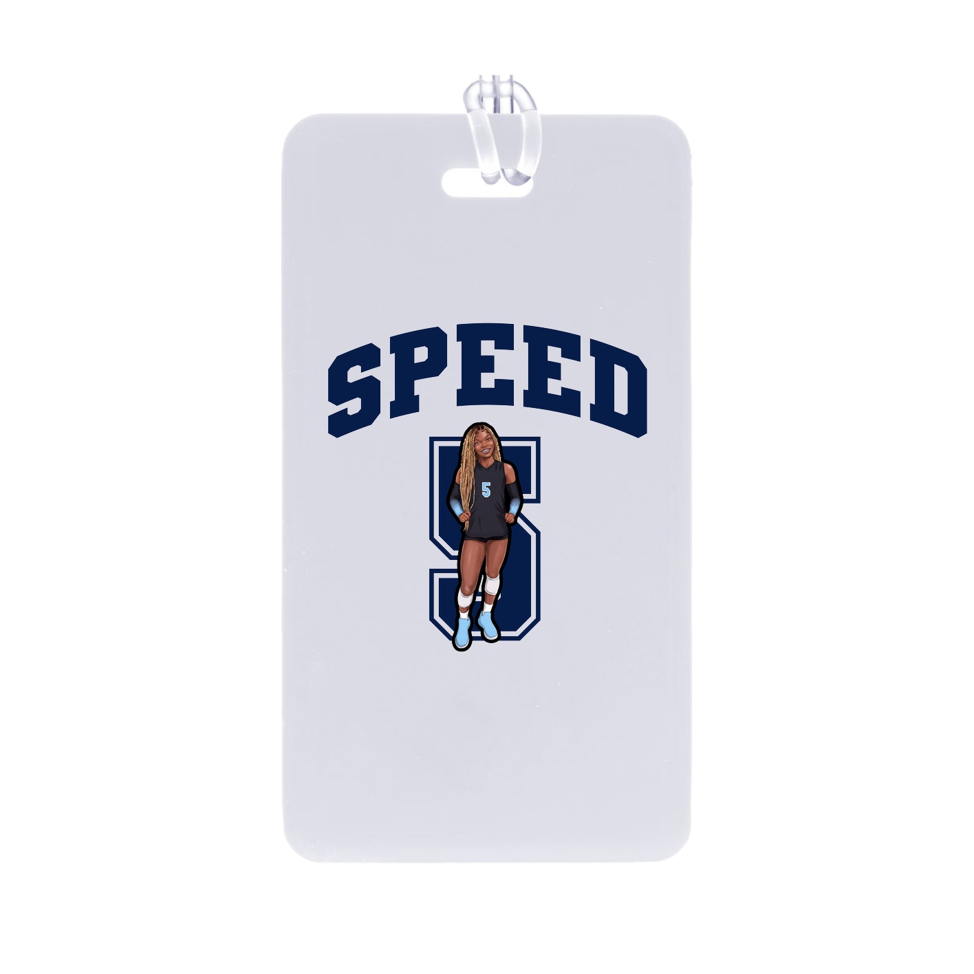 Bag Tag — Number in Classic