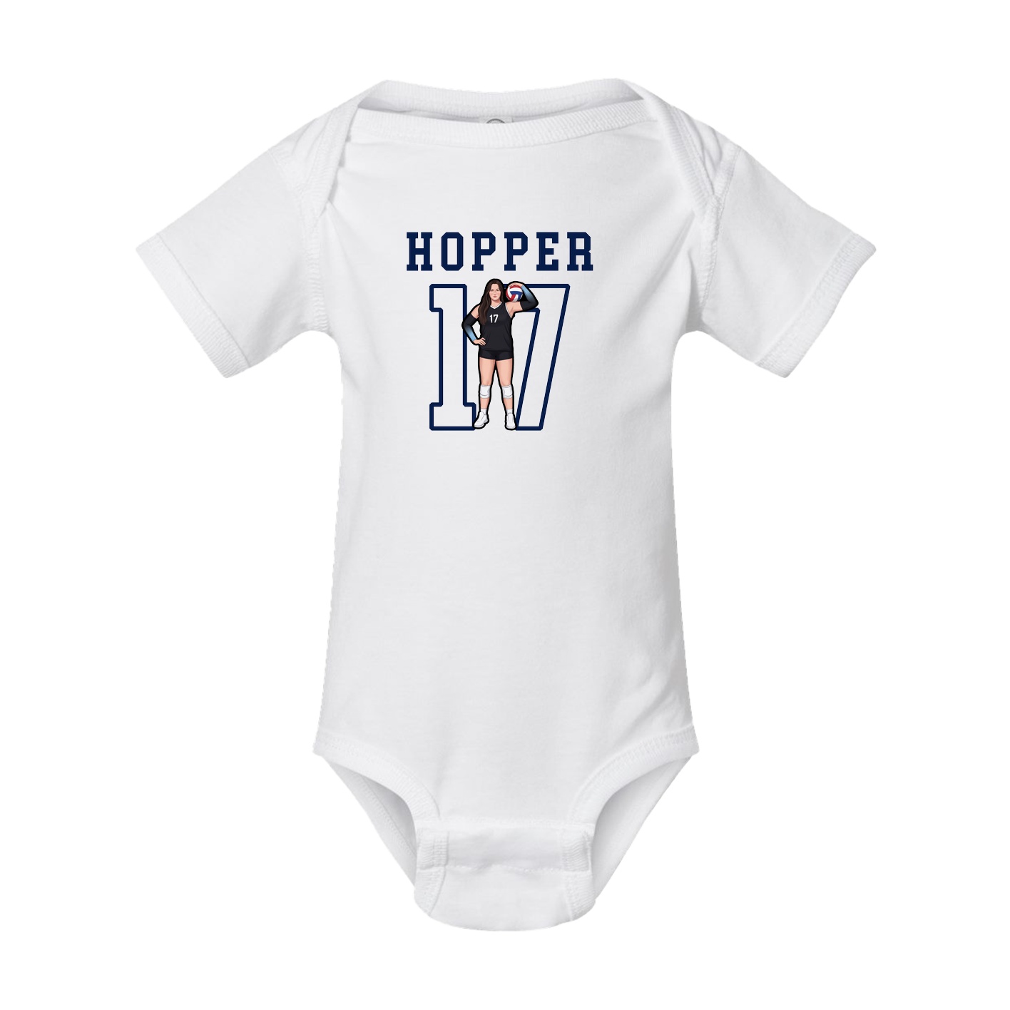 Baby Onesie — Shirsey in White
