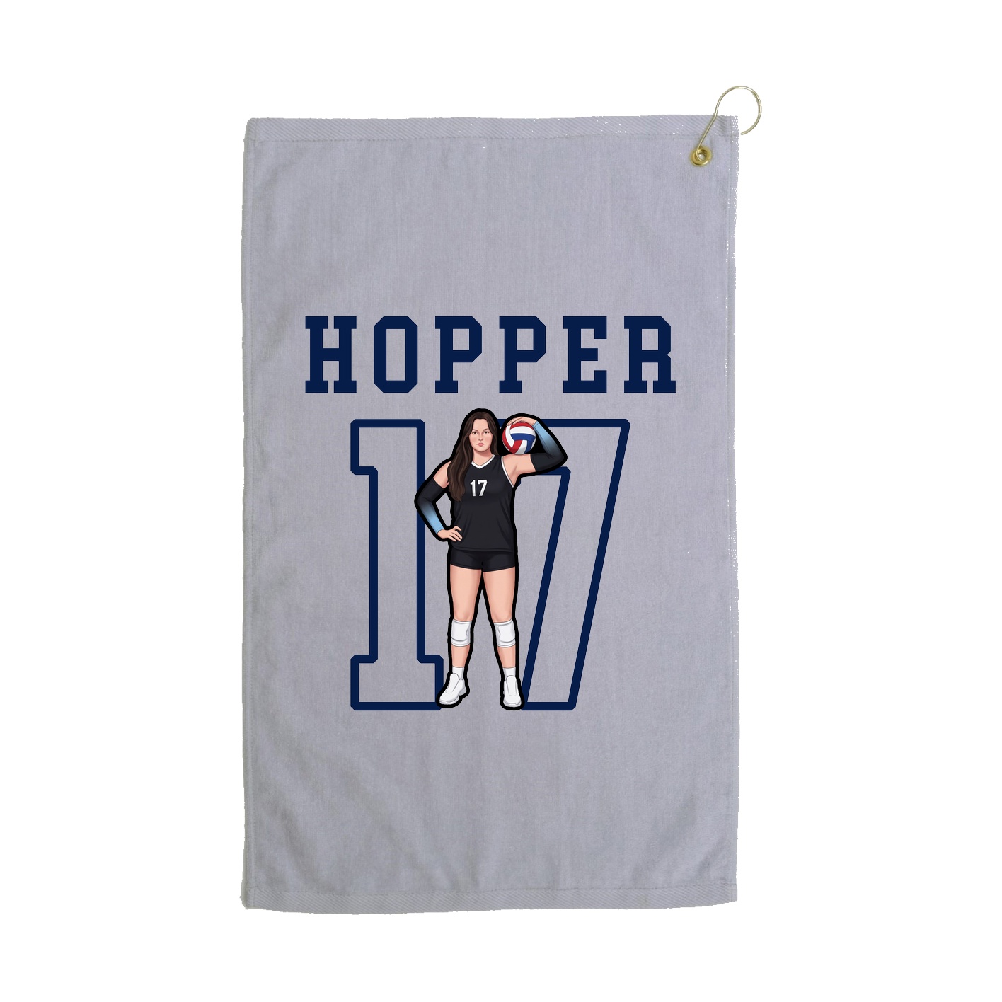 Golf Towel — Shirsey in Grey