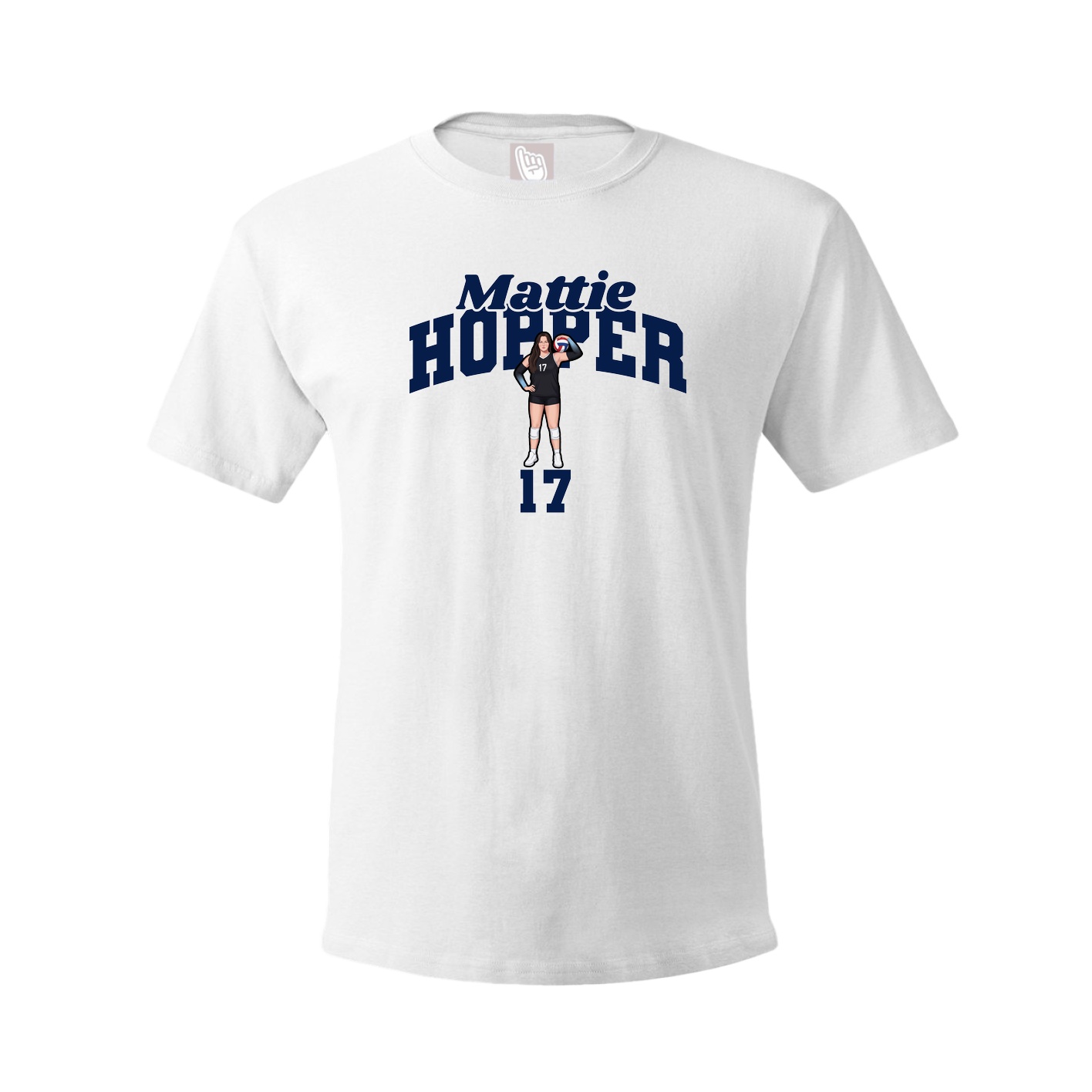 Tee — Signature Arch in White