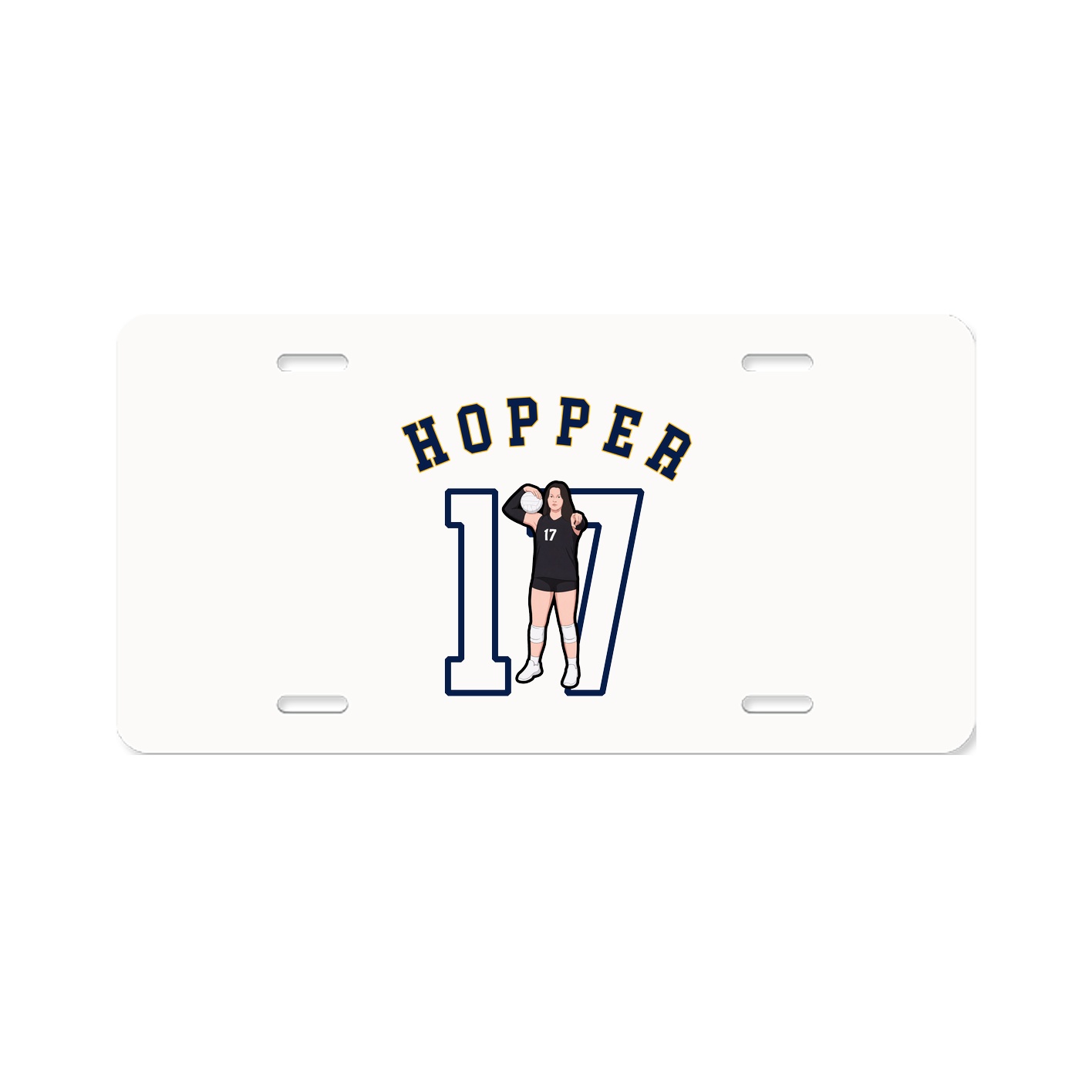 License Plate — Shirsey Arch in Classic