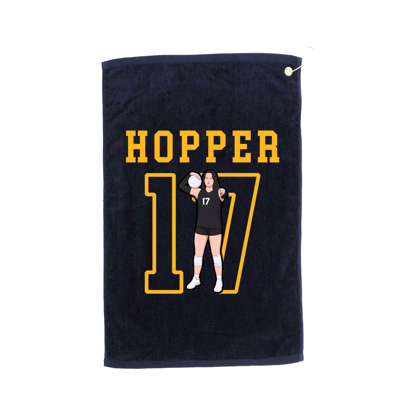 Golf Towel — Shirsey in Navy