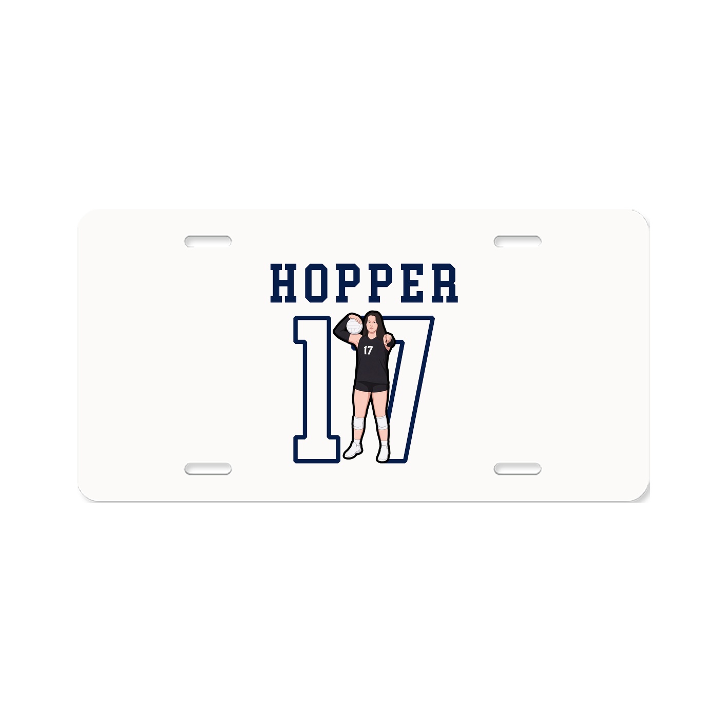 License Plate — Shirsey in Classic