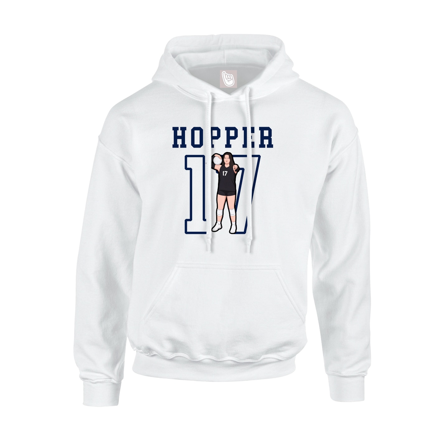 Youth Hoodie — Shirsey in White