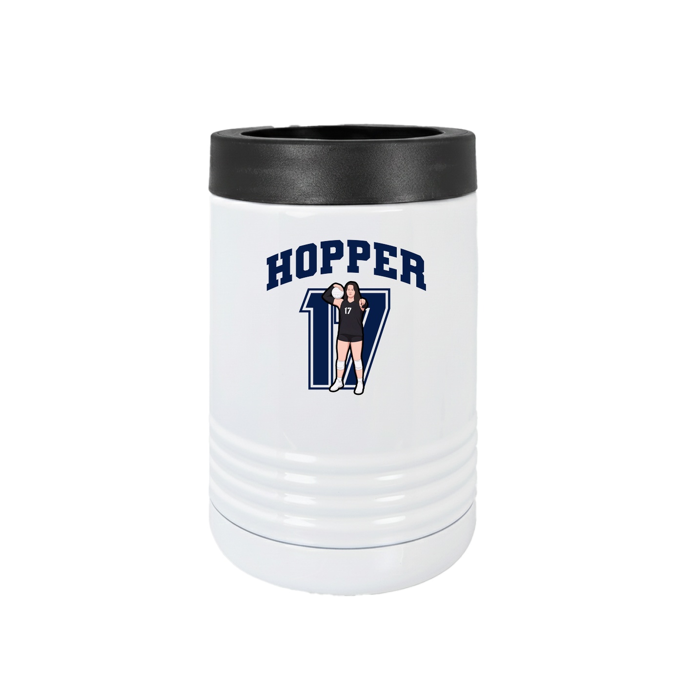 Beverage Holder — Number in White