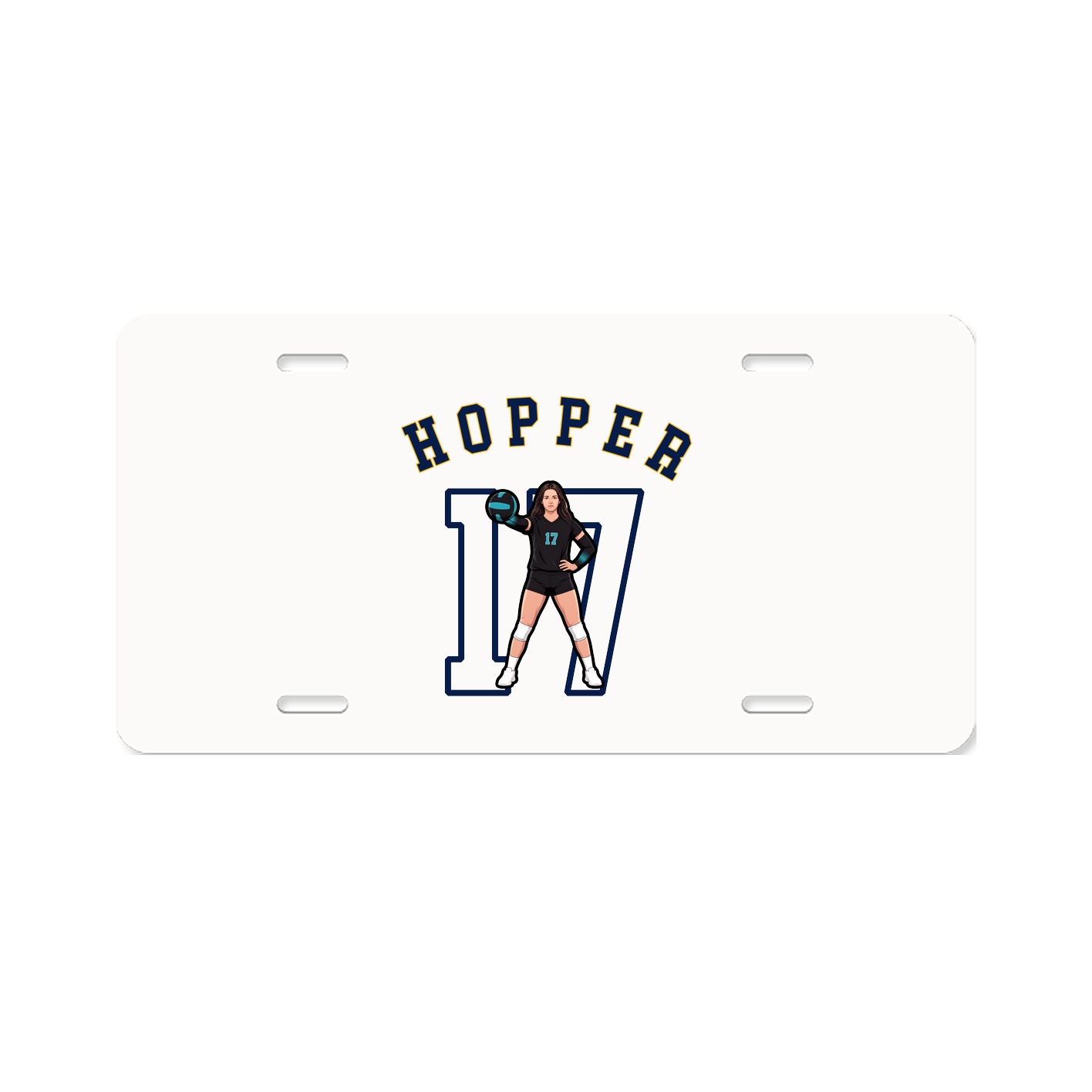 License Plate — Shirsey Arch in Classic