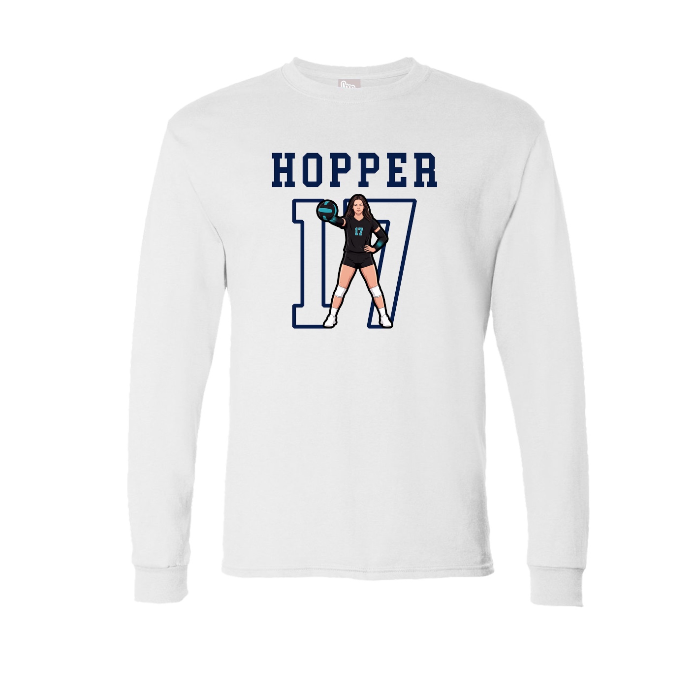 Long Sleeve Tee — Shirsey in White