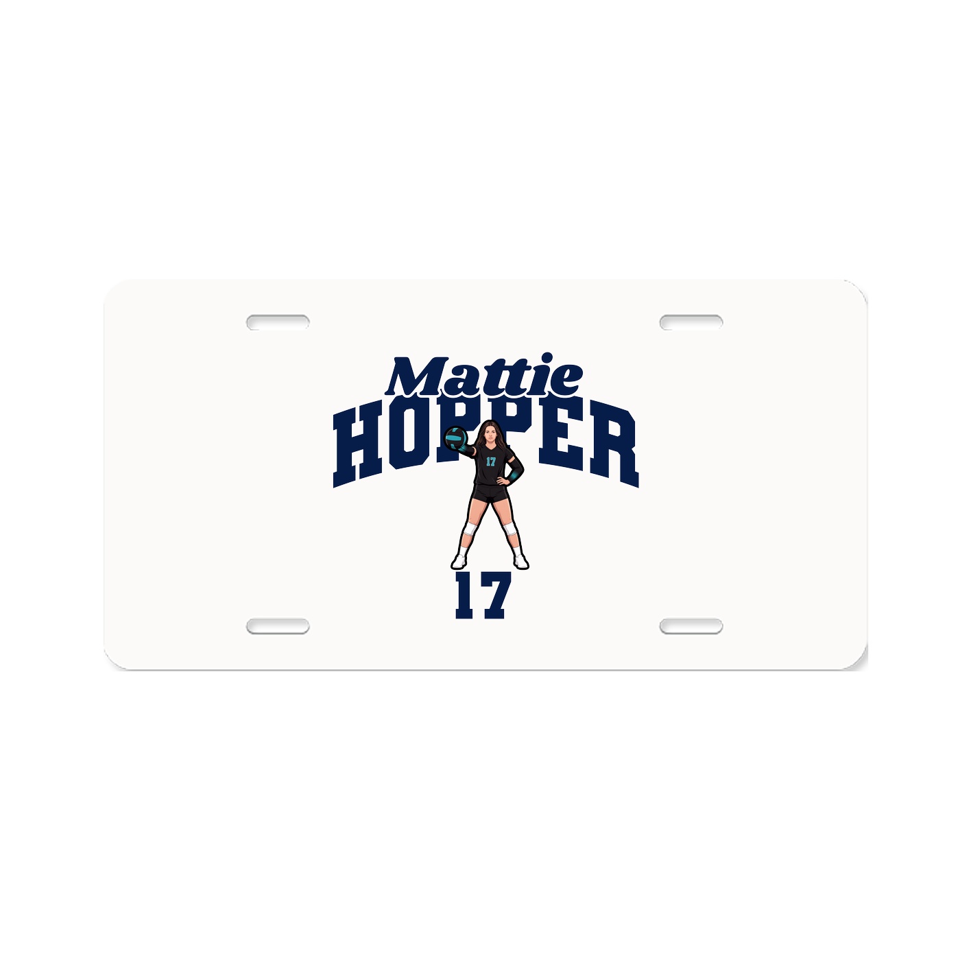 License Plate — Signature Arch in Classic