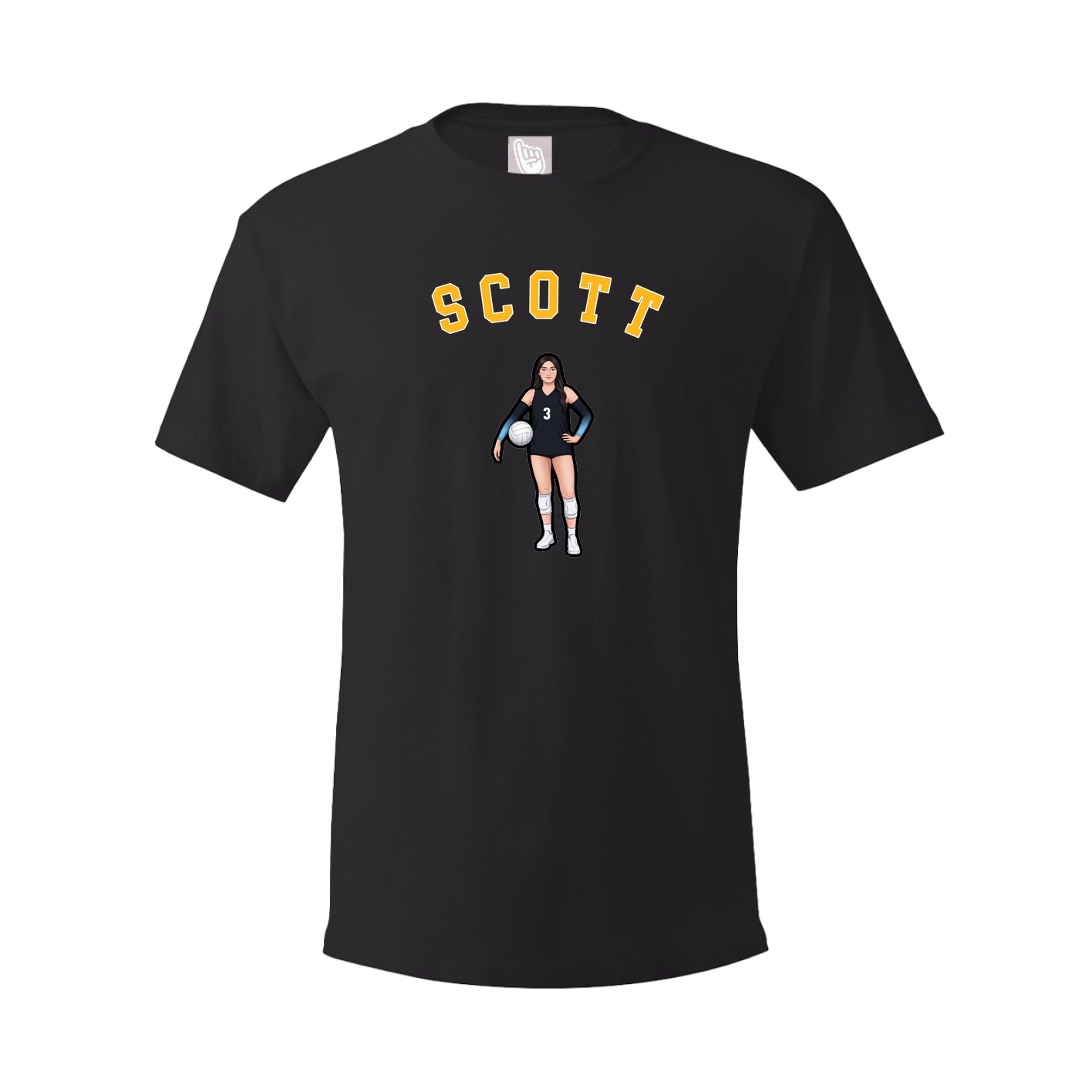 Tee — Shirsey Arch in Black