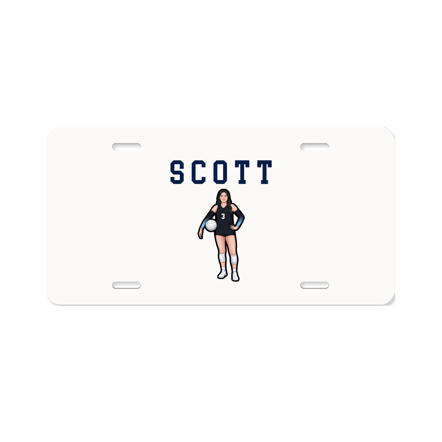 License Plate — Shirsey in Classic