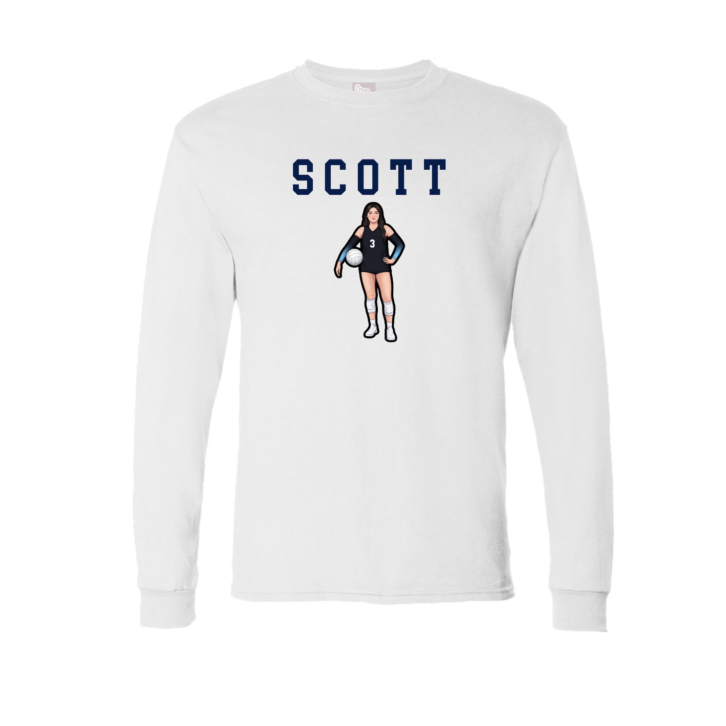 Long Sleeve Tee — Shirsey in White