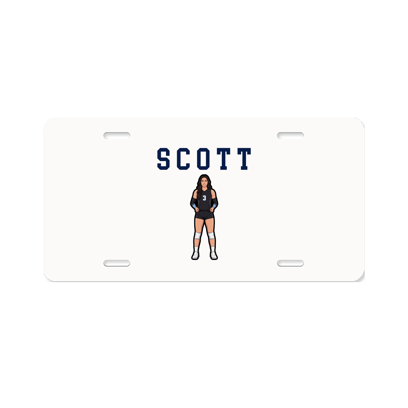 License Plate — Shirsey in Classic