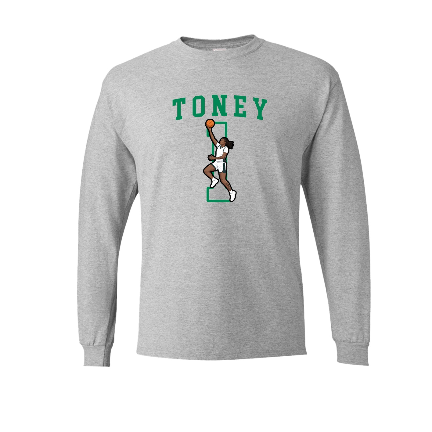 Long Sleeve Tee — Shirsey in Grey