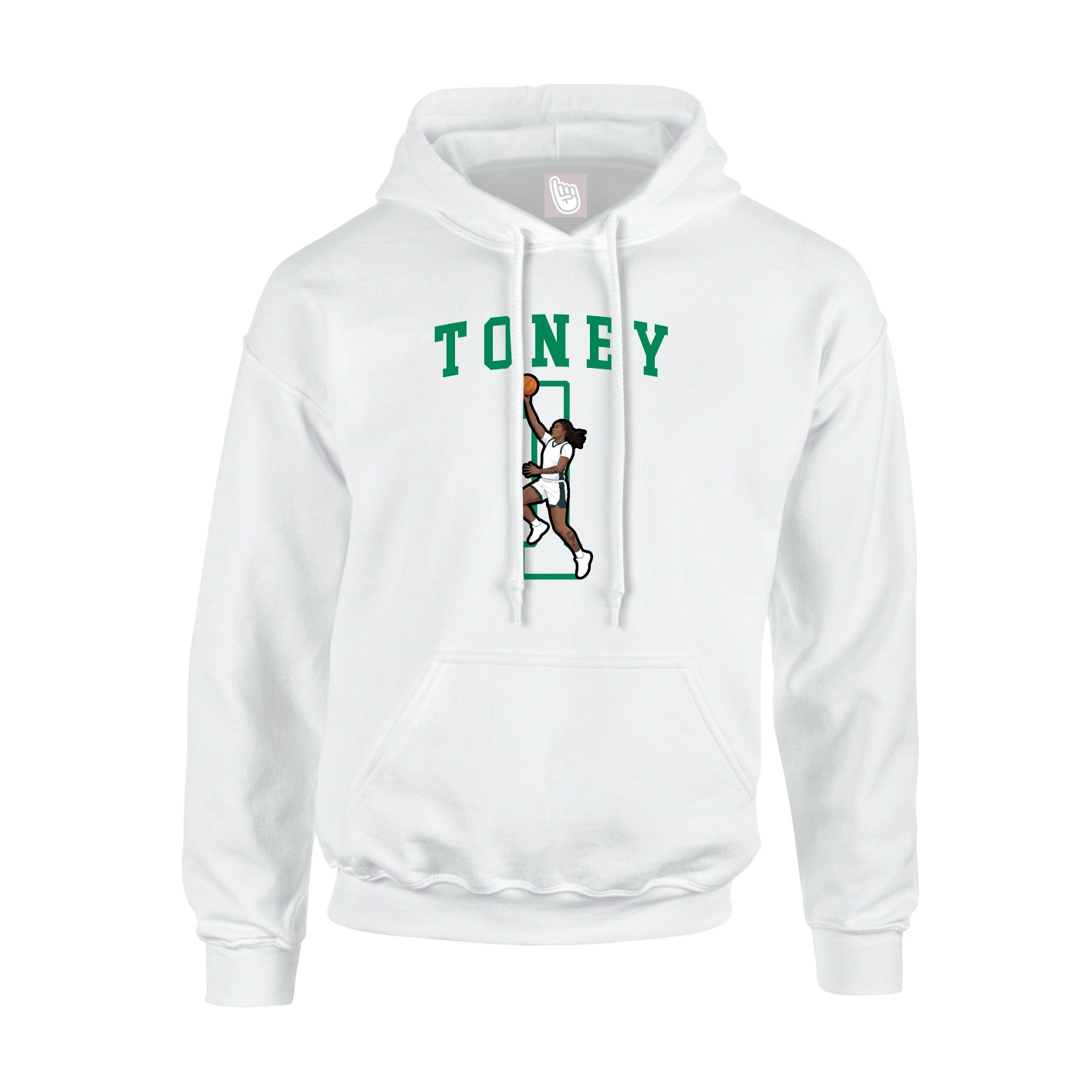 Hoodie — Shirsey in White