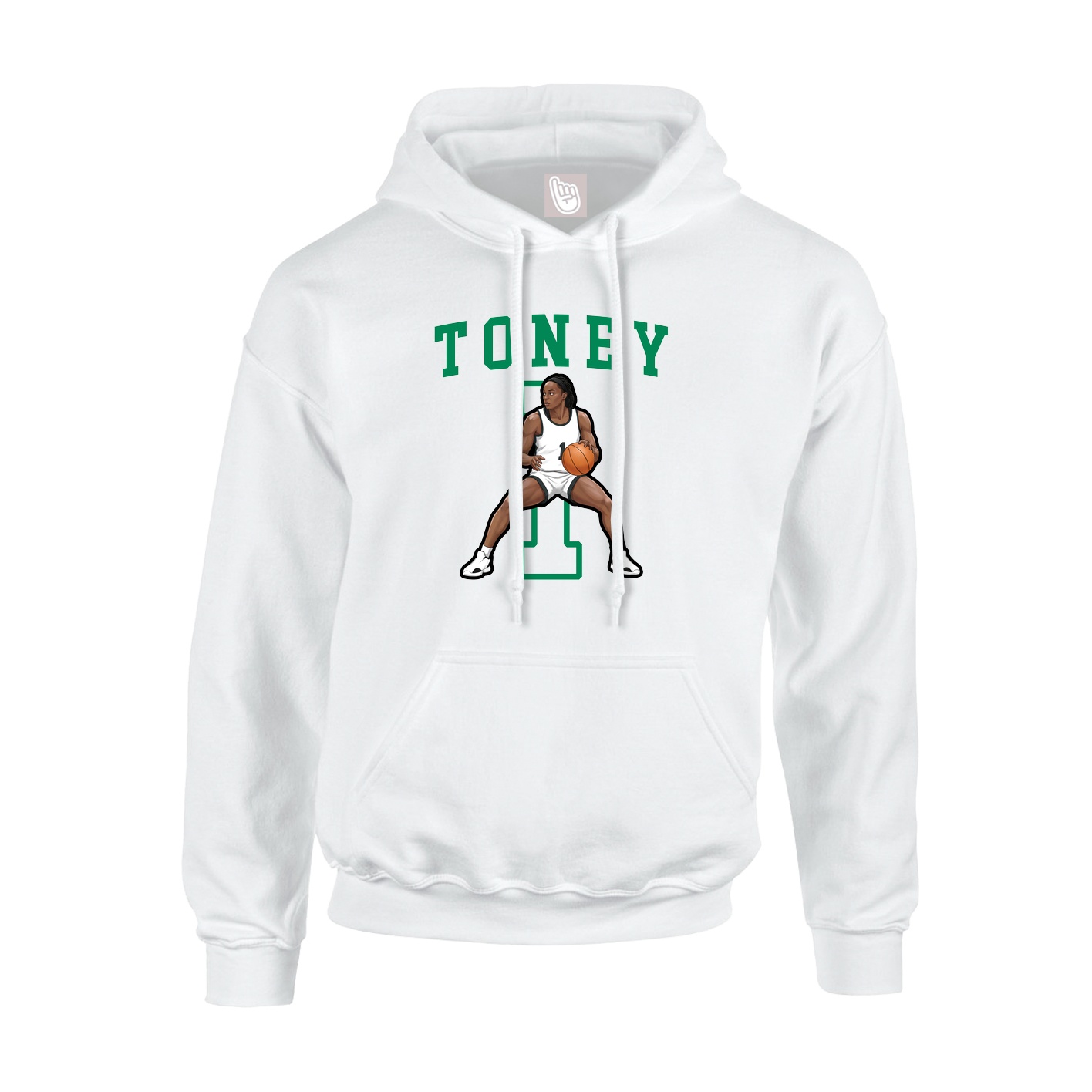 Youth Hoodie — Shirsey in White
