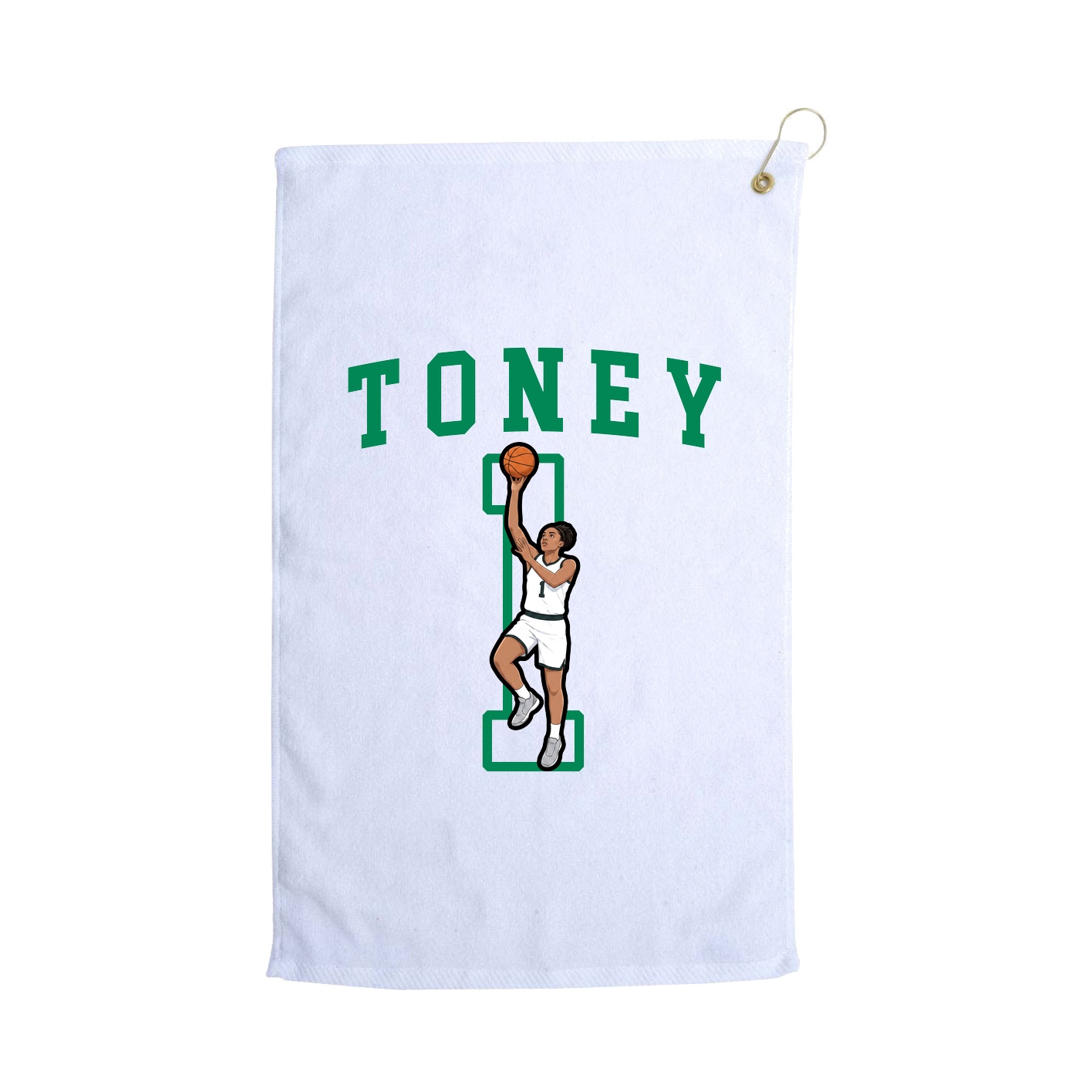 Golf Towel — Shirsey in White