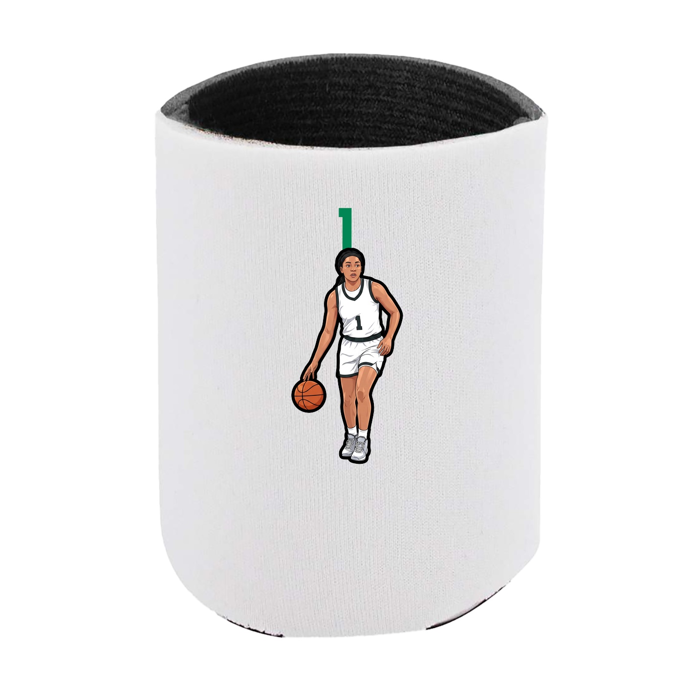 Can Holder — Number Top in White