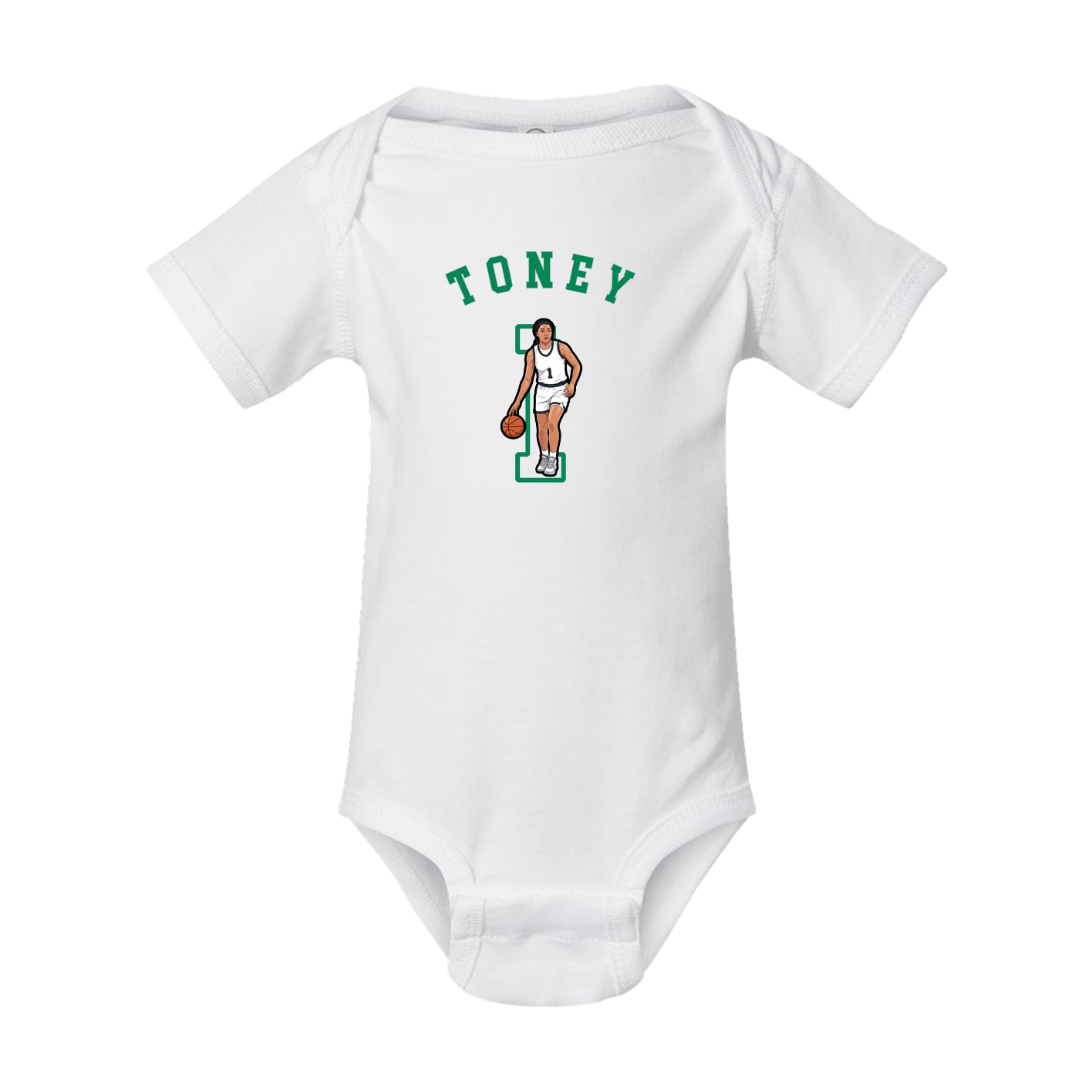 Baby Onesie — Shirsey Arch in White
