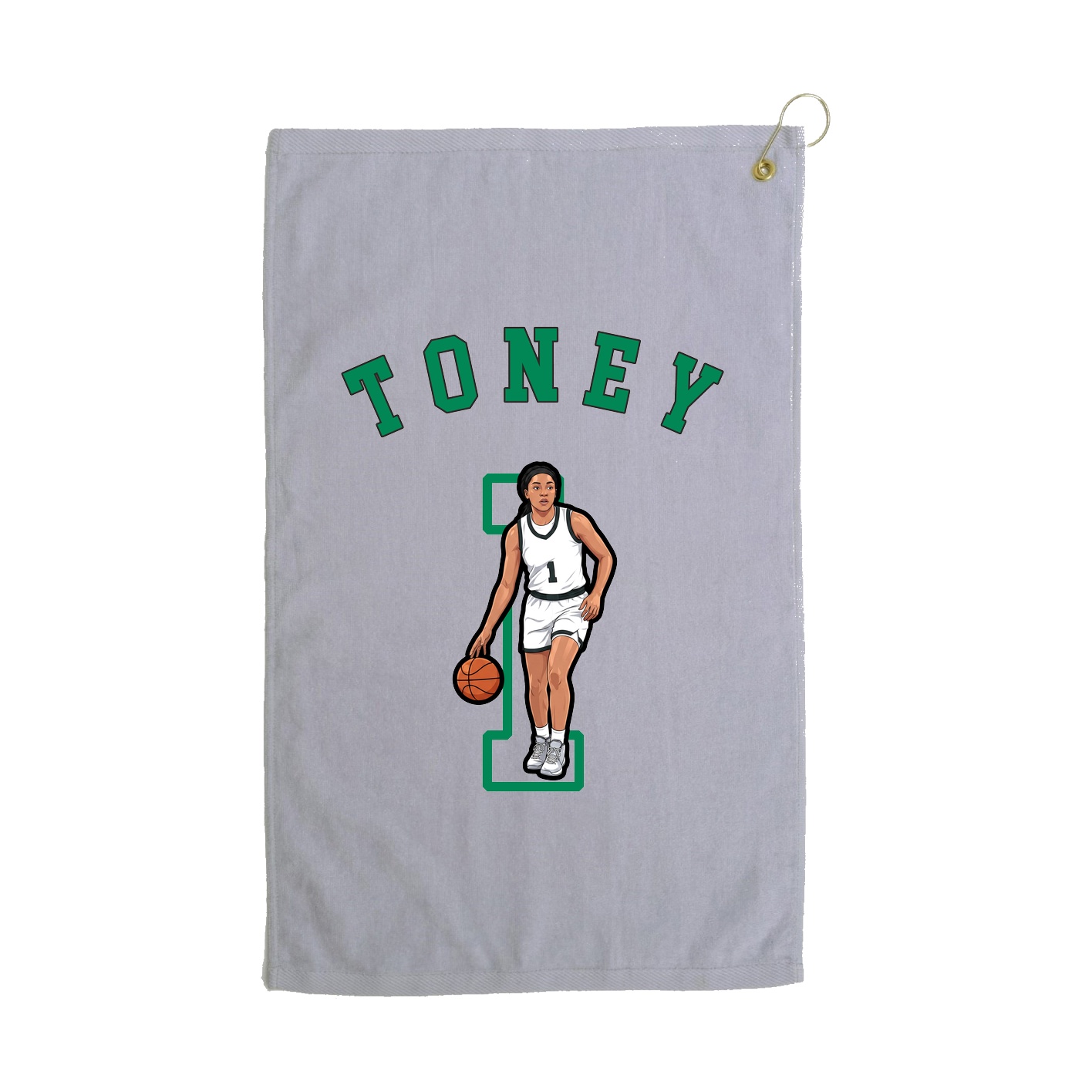 Golf Towel — Shirsey Arch in Grey
