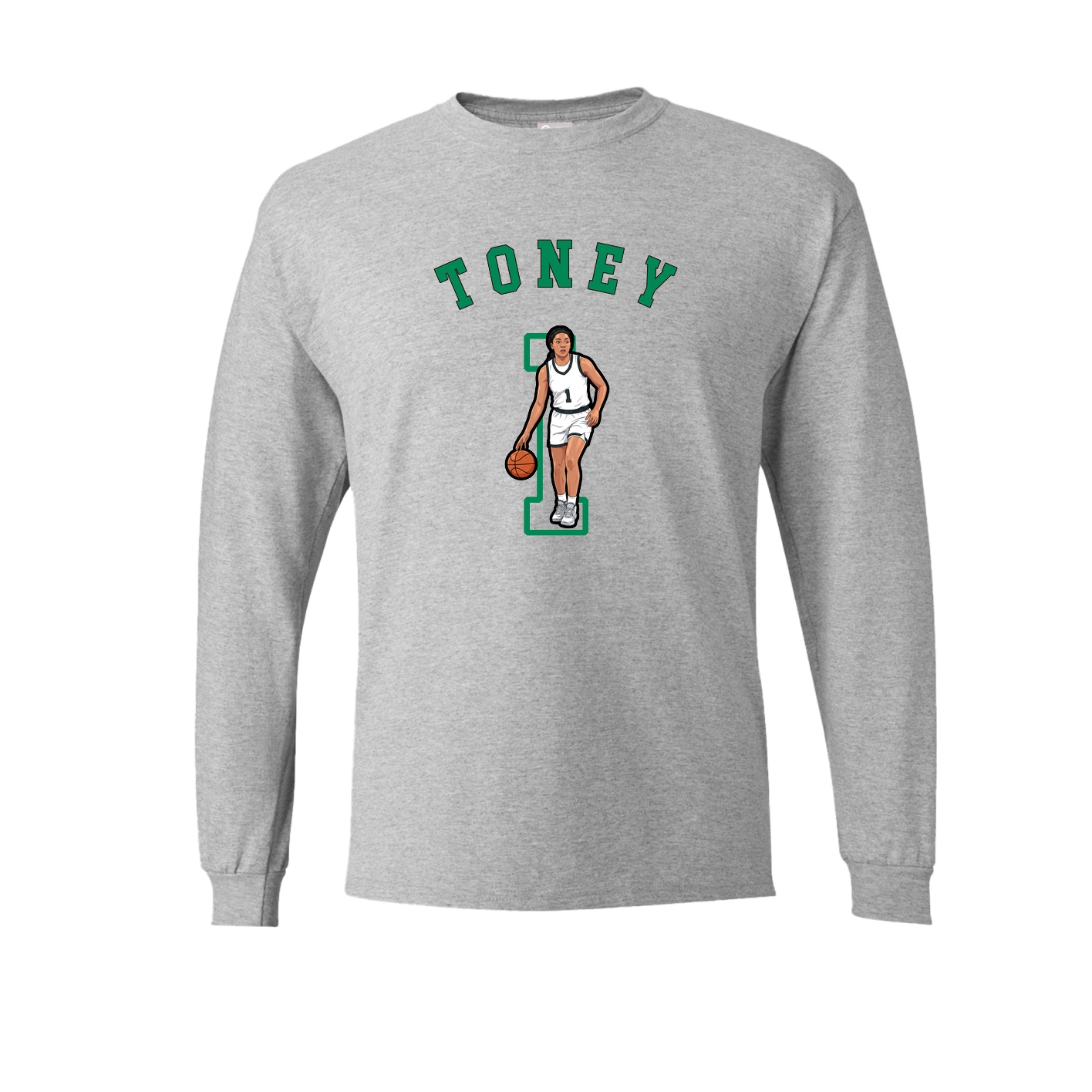 Long Sleeve Tee — Shirsey Arch in Grey