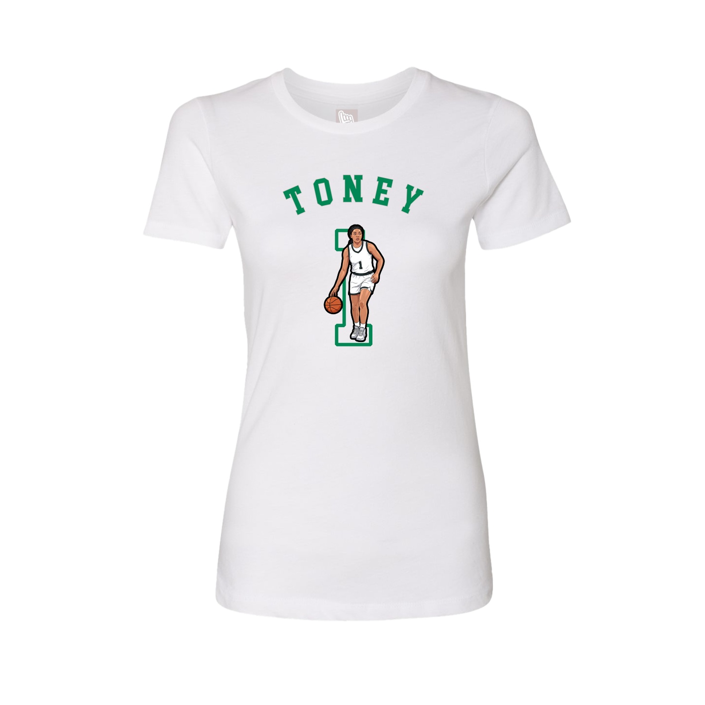 Womens Tee — Shirsey Arch in White
