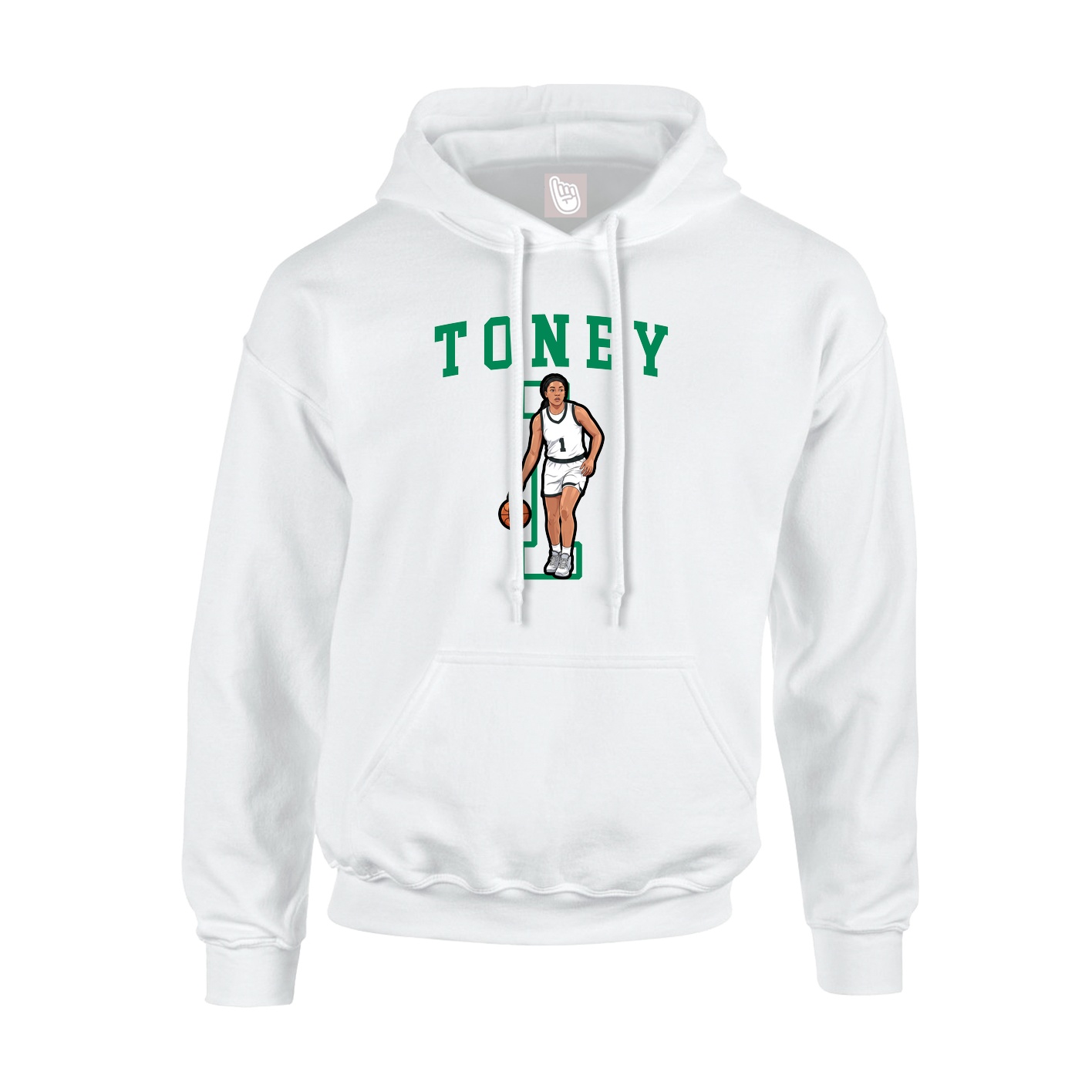 Youth Hoodie — Shirsey in White