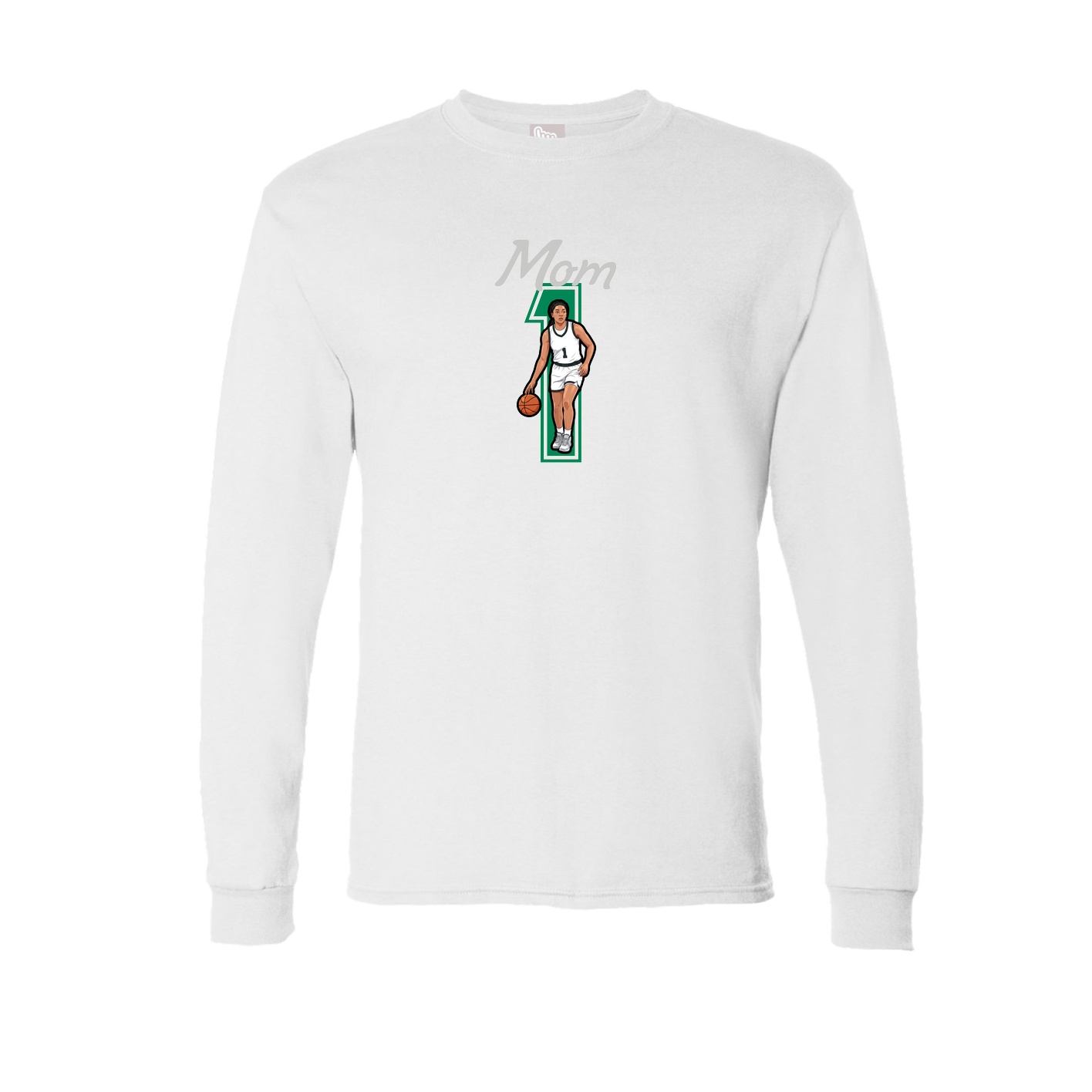 Long Sleeve Tee — Mothers Day Shirsey in White