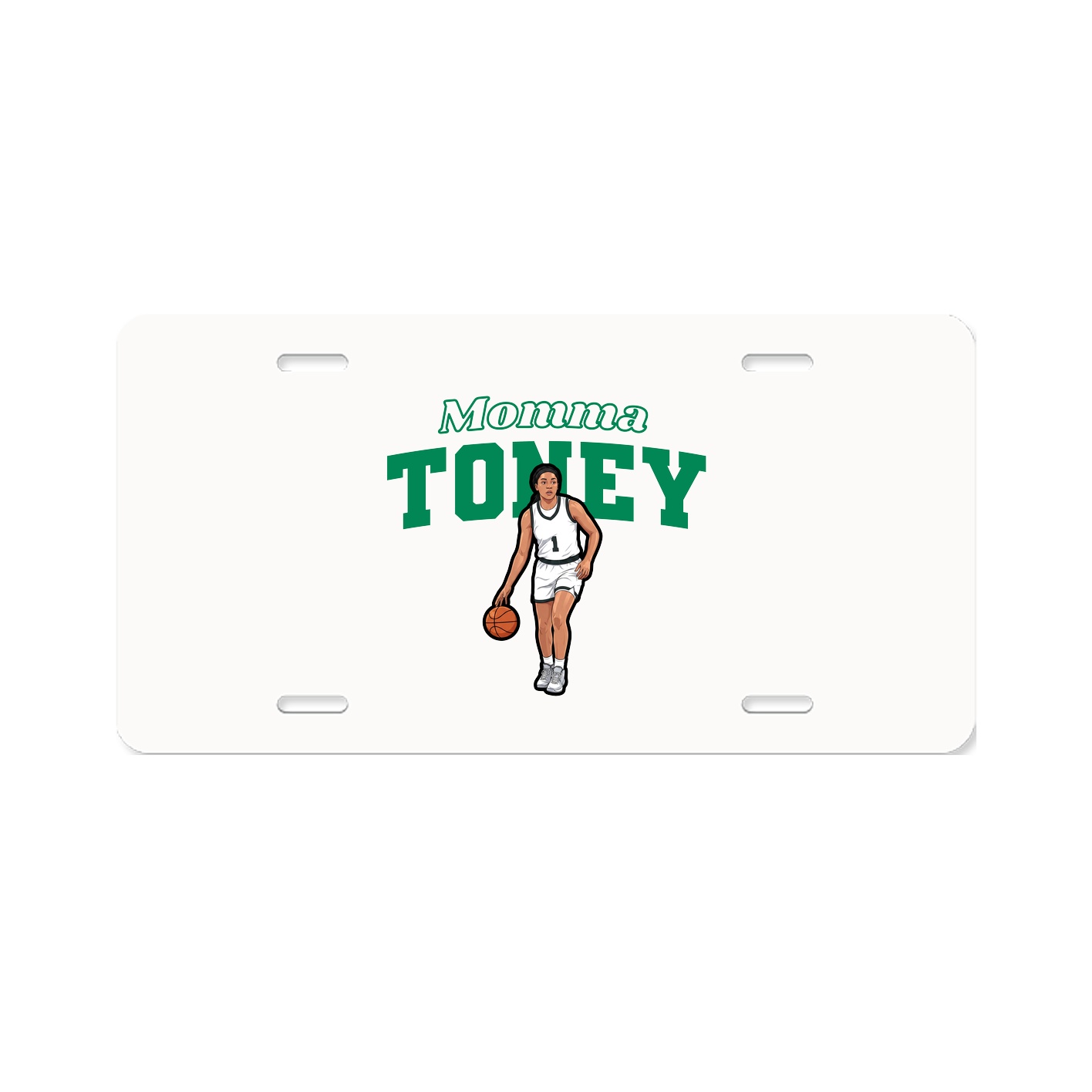 License Plate — Mothers Day Block in Classic