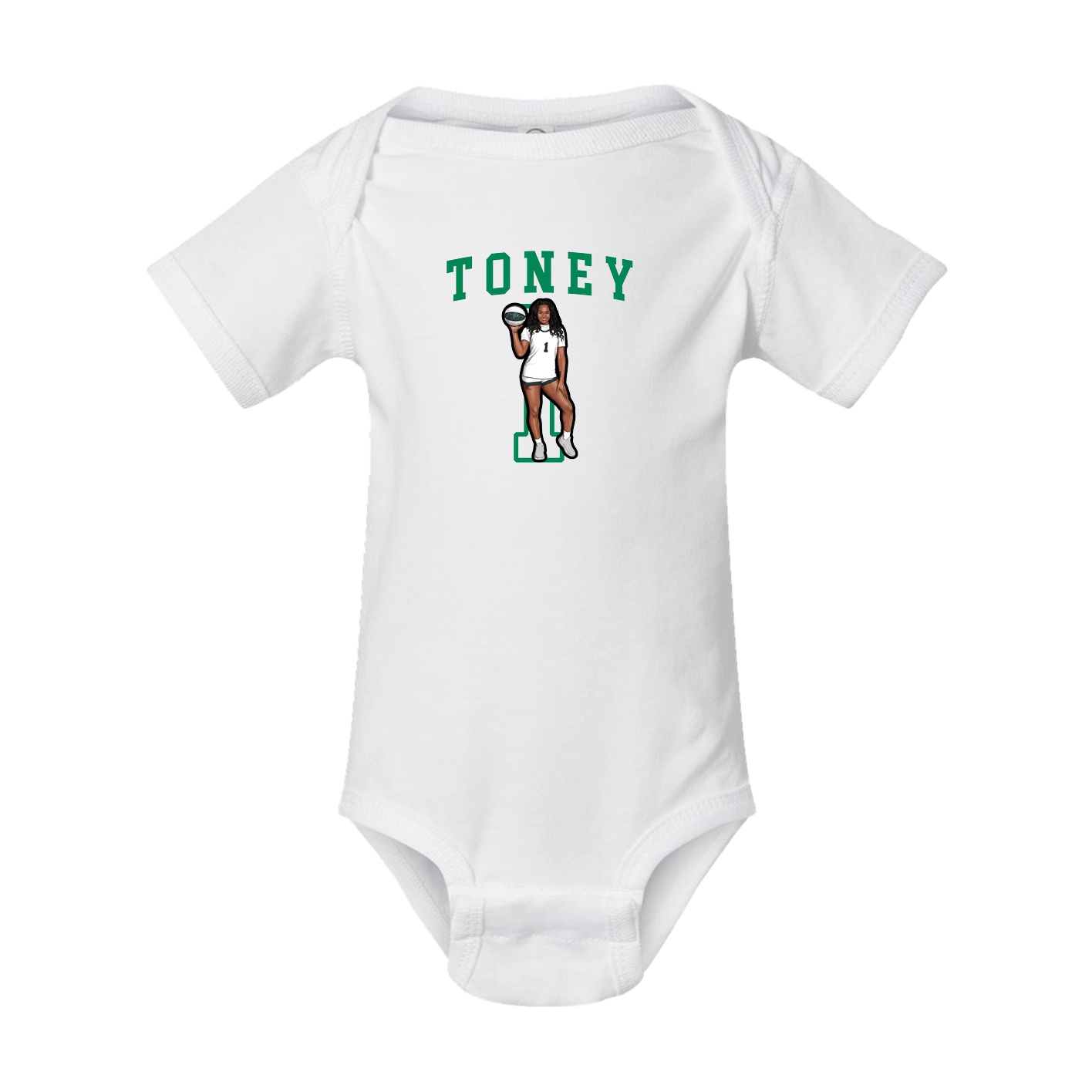 Baby Onesie — Shirsey in White