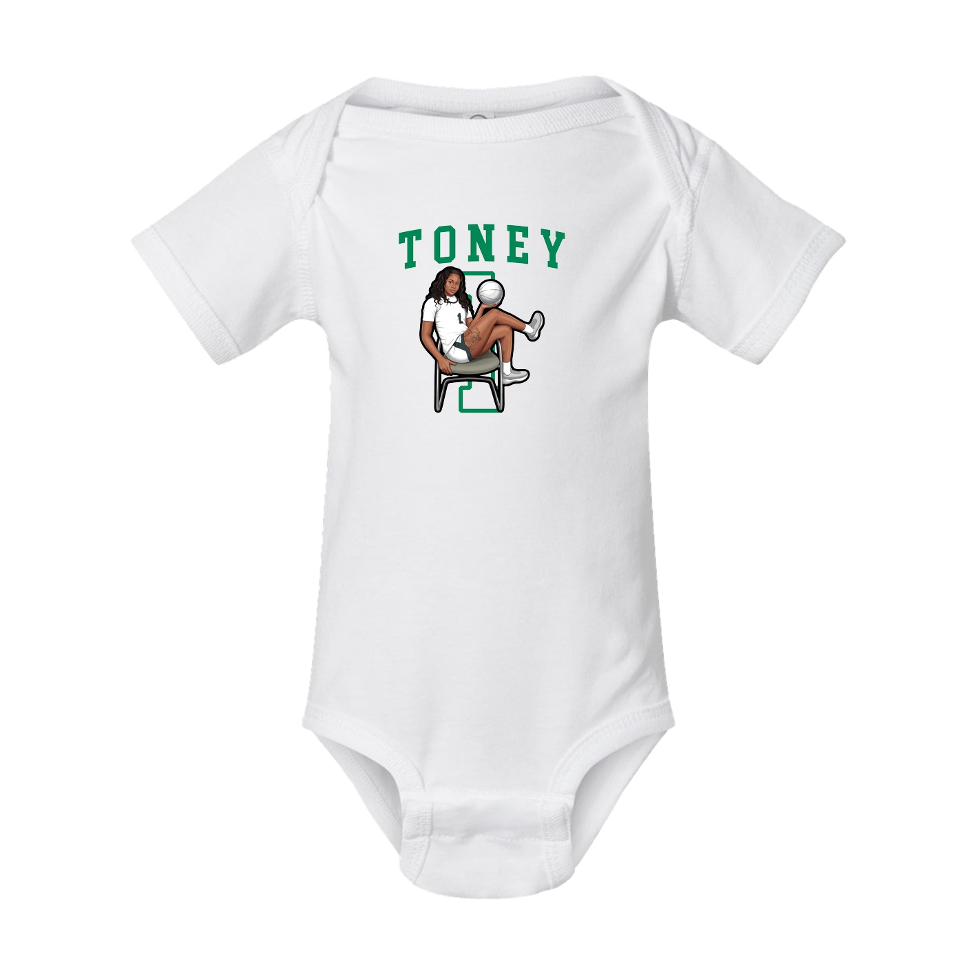 Baby Onesie — Shirsey in White