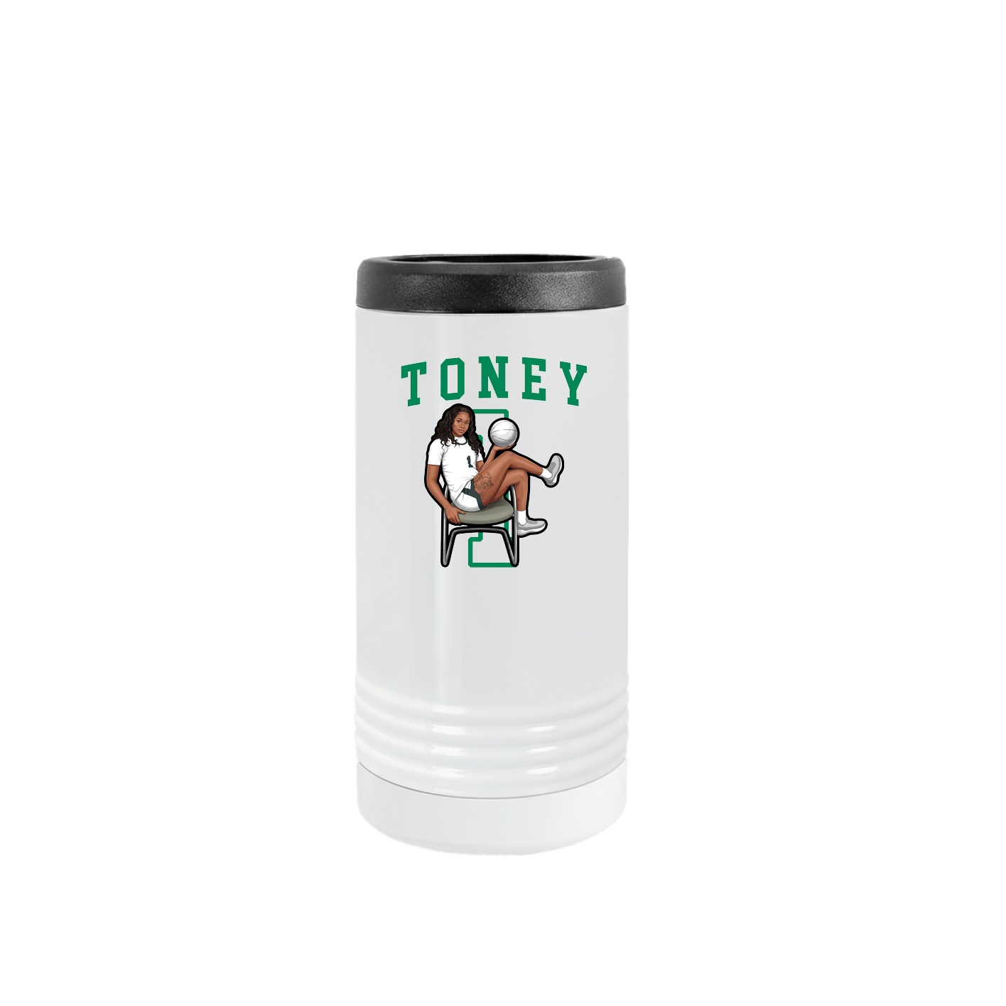 Slim Beverage Holder — Shirsey in White