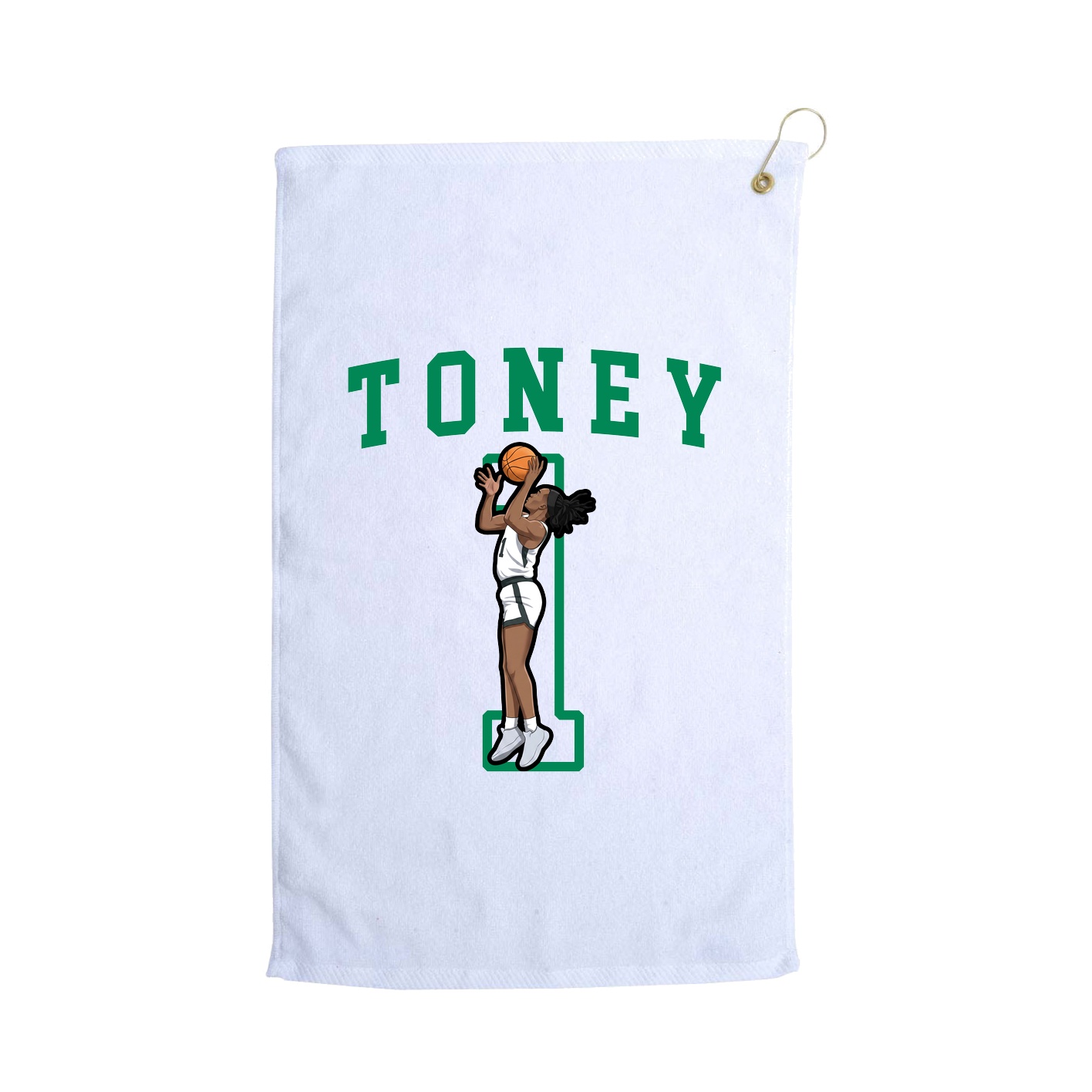 Golf Towel — Shirsey in White