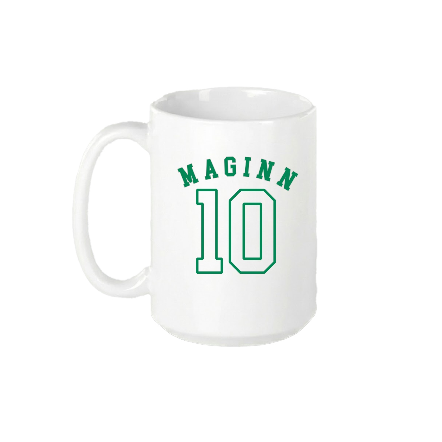 15oz Coffee Mug — Shirsey Arch in White