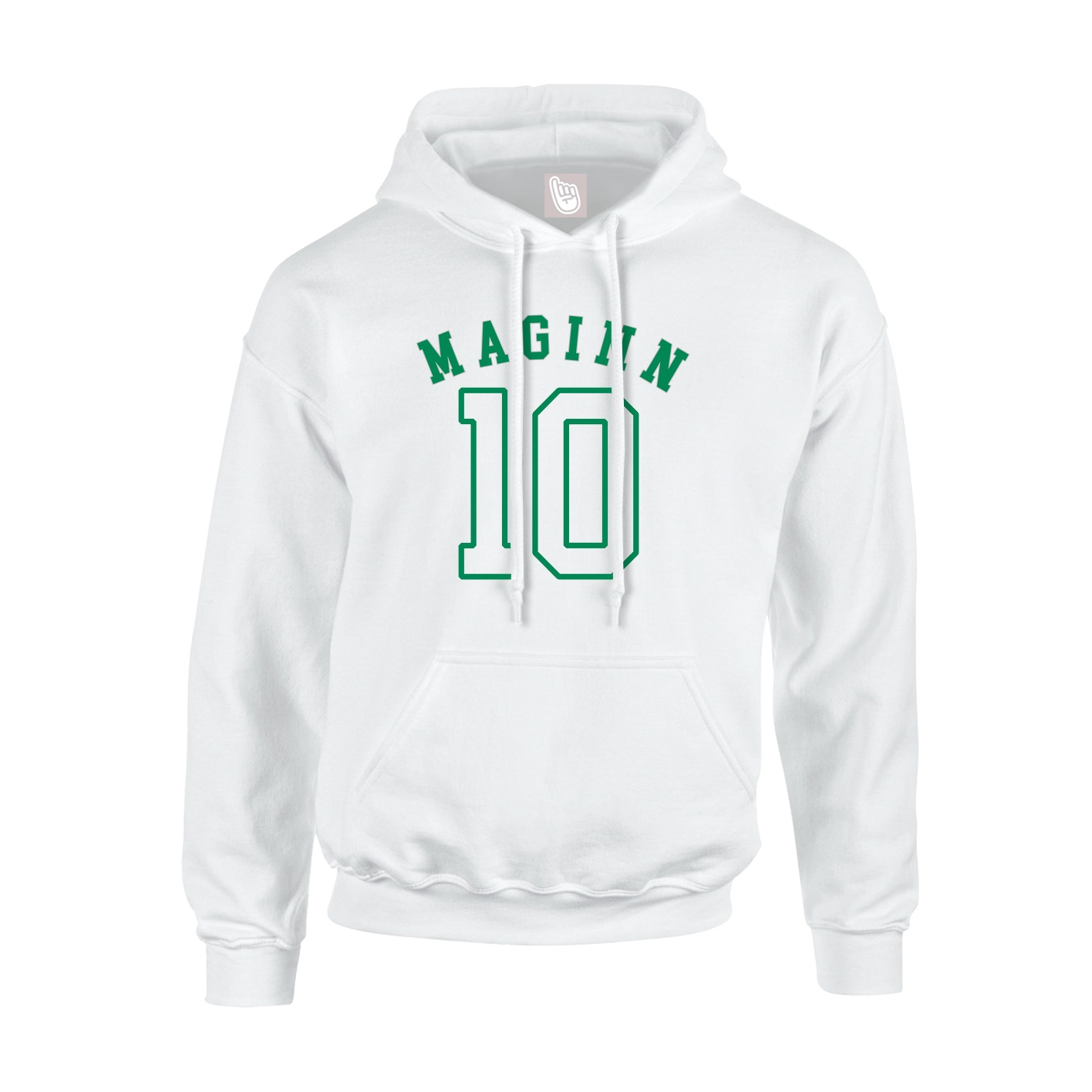 Youth Hoodie — Shirsey Arch in White