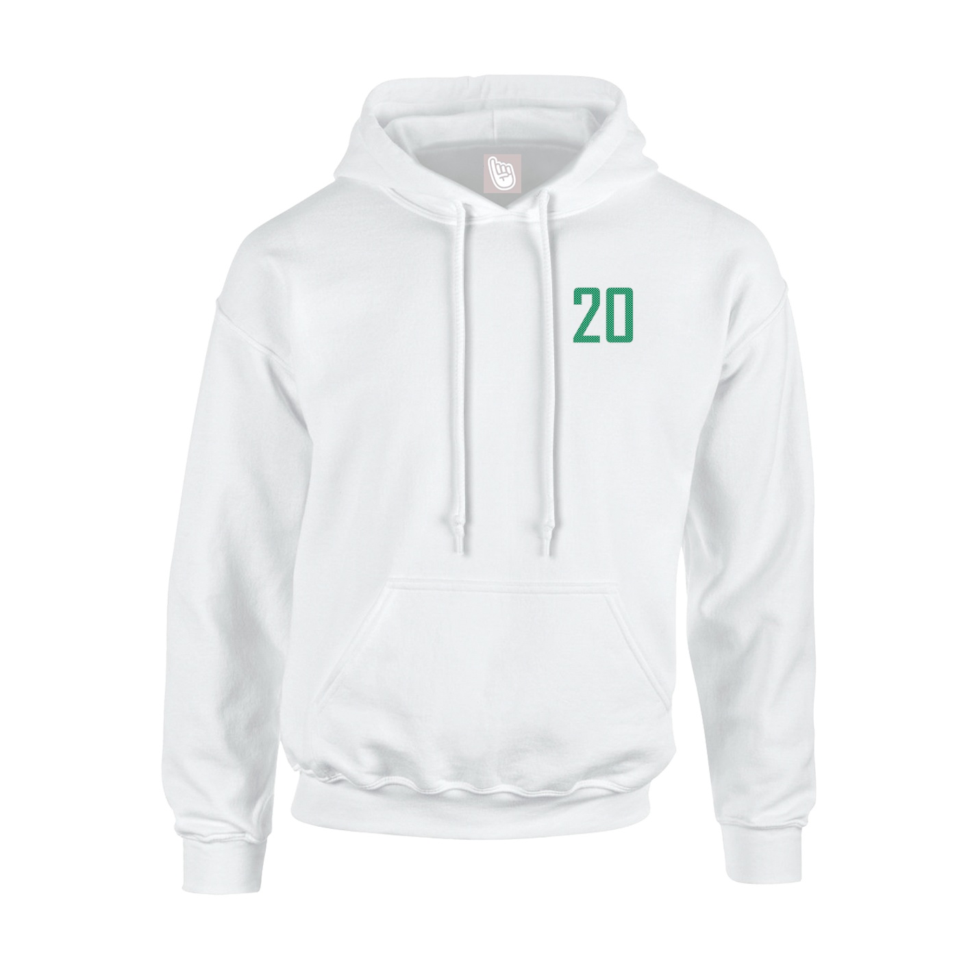 Hoodie — Front Shirsy in White