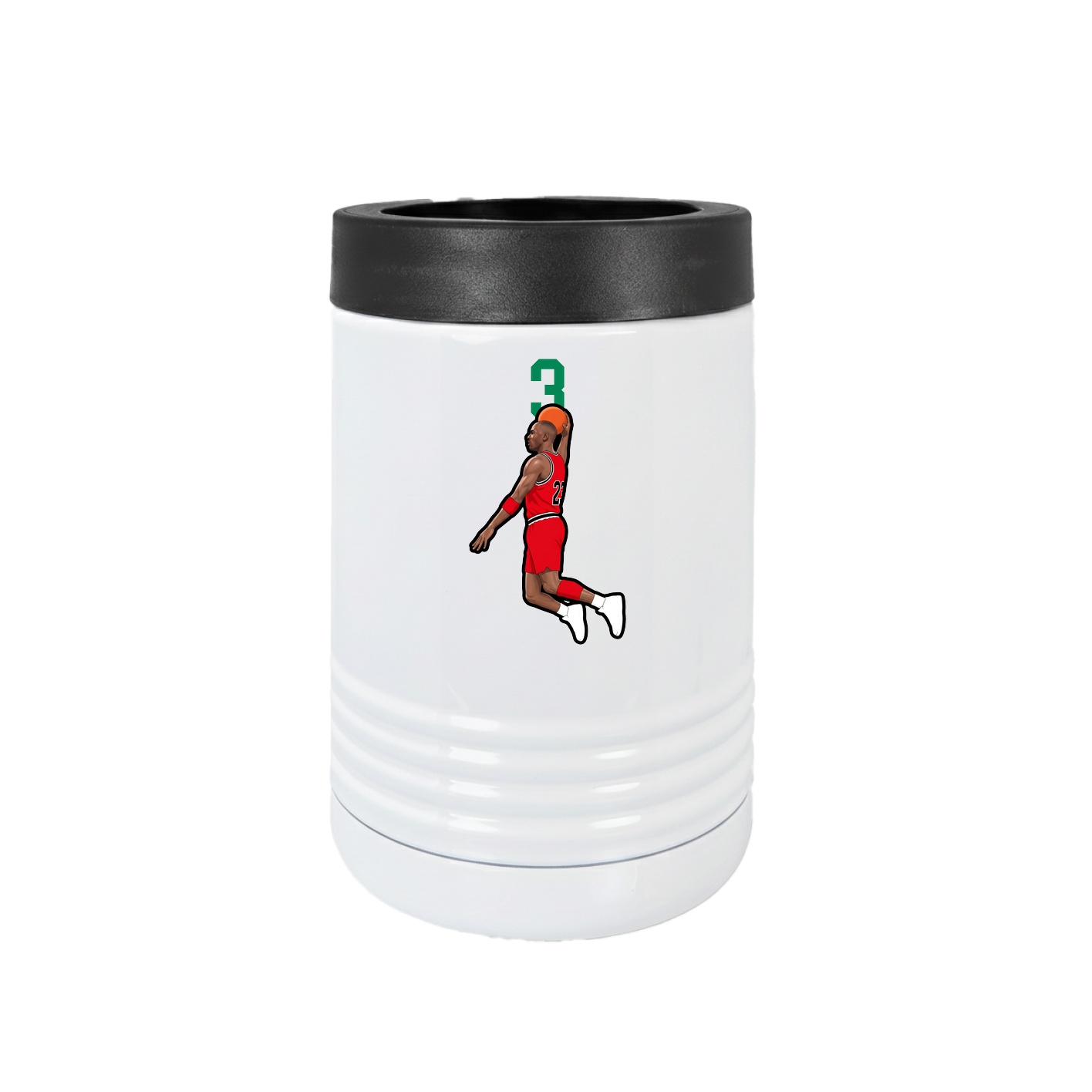 Beverage Holder — Number Top in White
