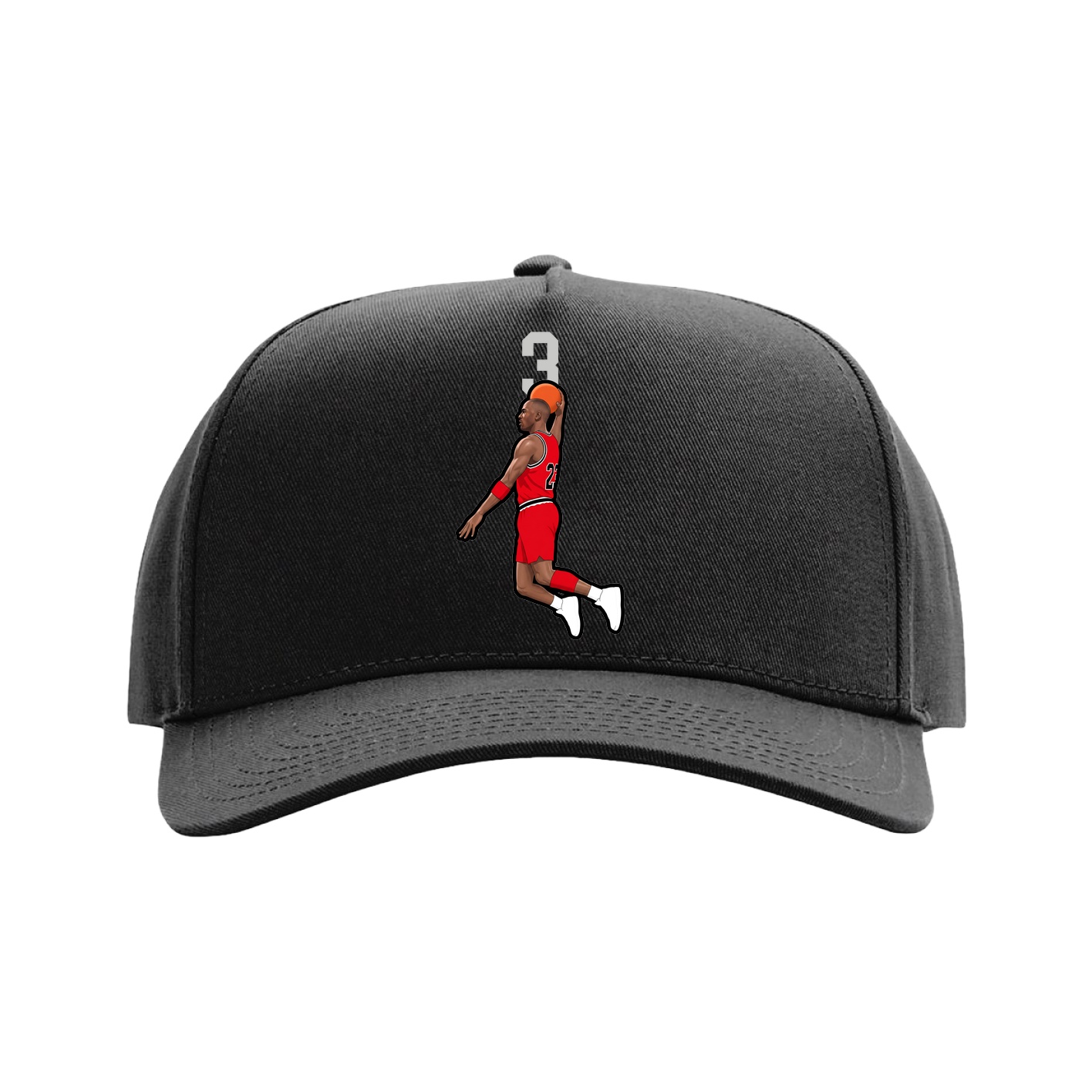 Full Fabric Five-Panel Champ Cap