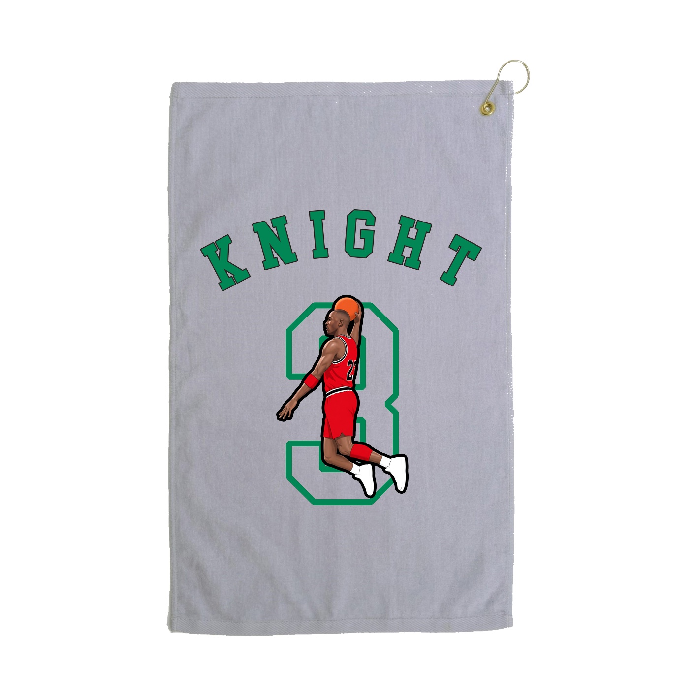 Golf Towel — Shirsey Arch in Grey