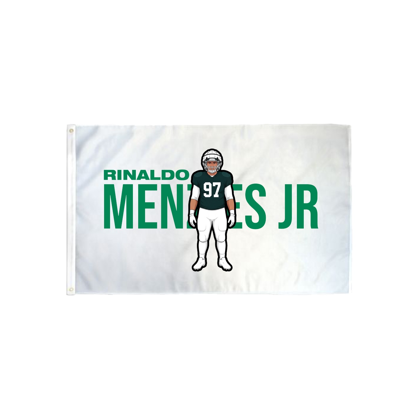 3x5 Flag — Player Name in Classic