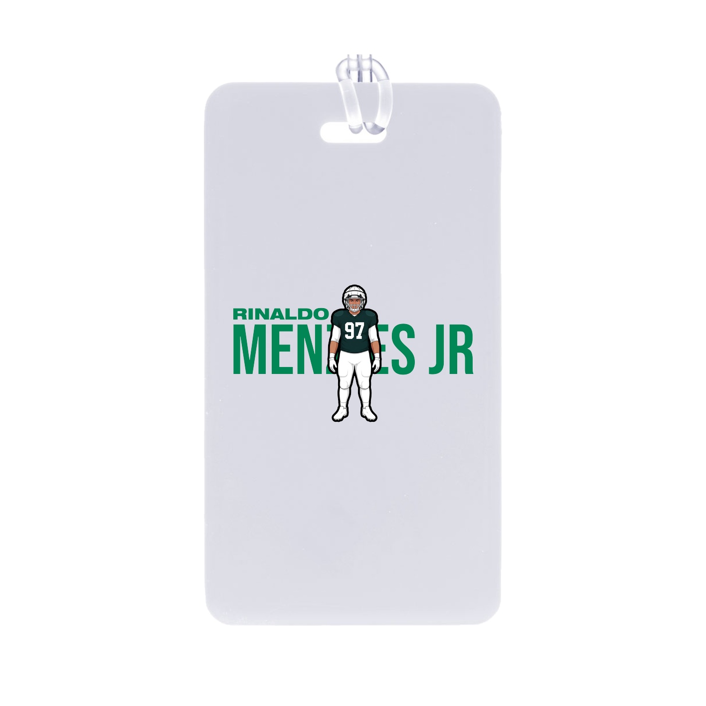 Bag Tag — Player Name in Classic