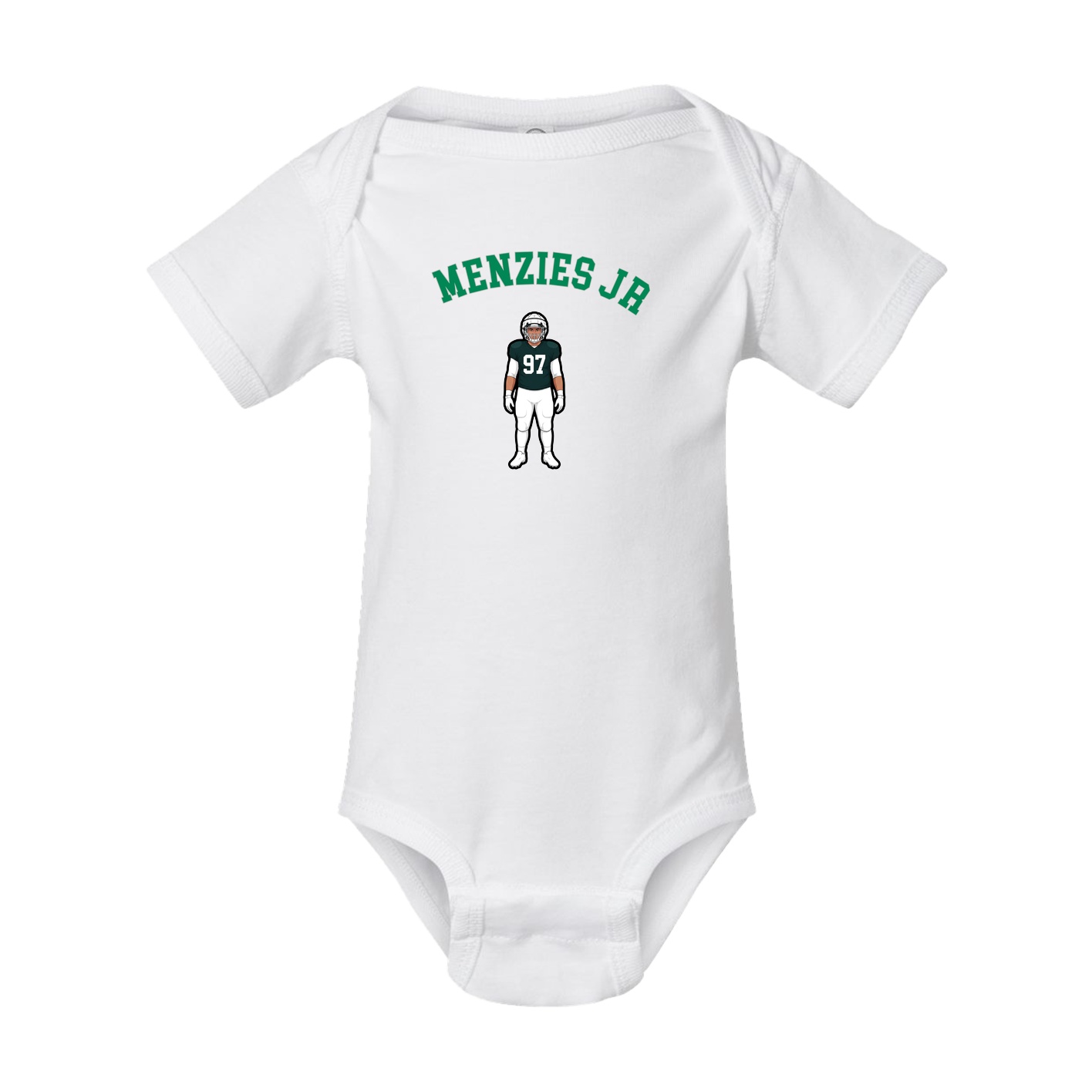 Baby Onesie — Shirsey Arch in White