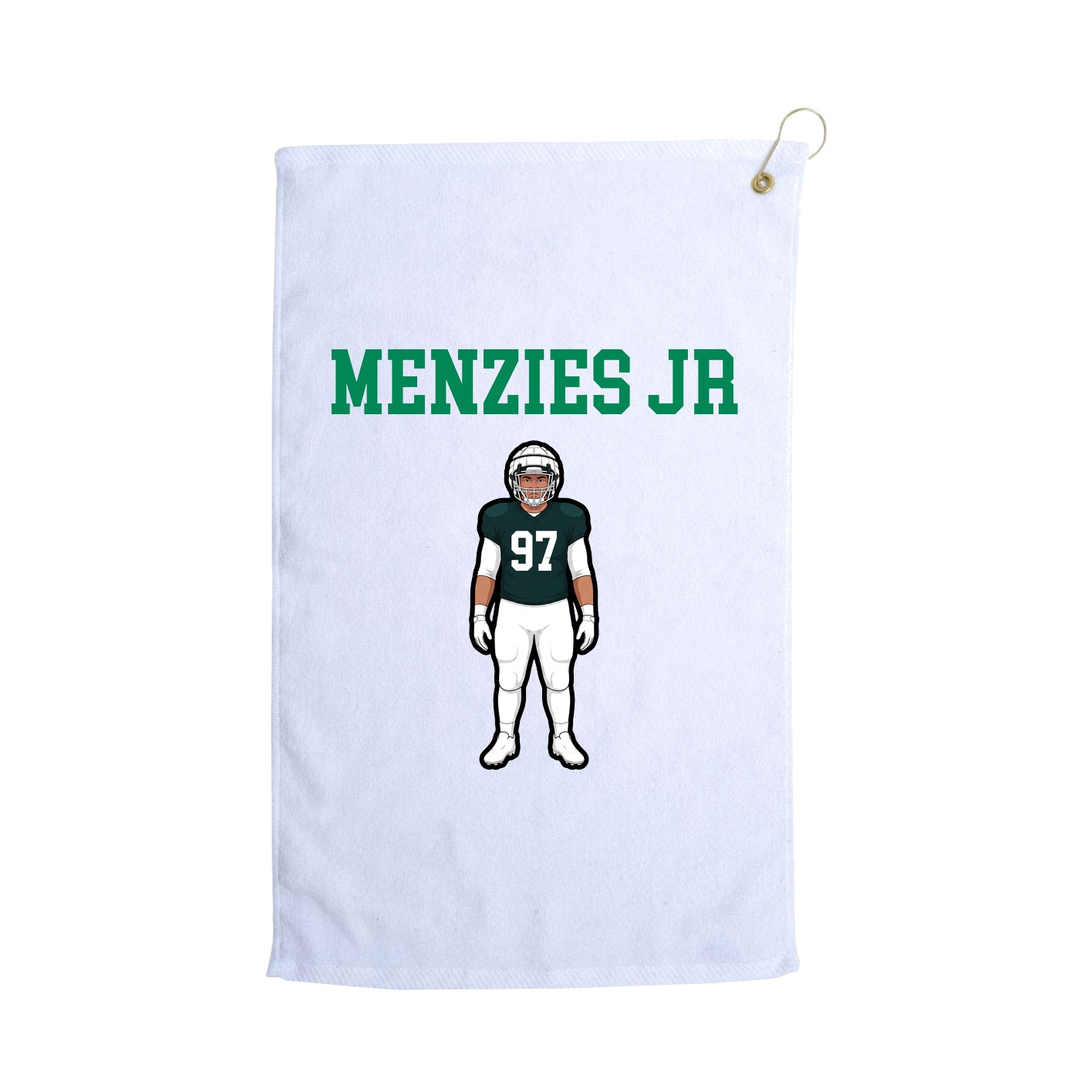 Golf Towel — Shirsey in White