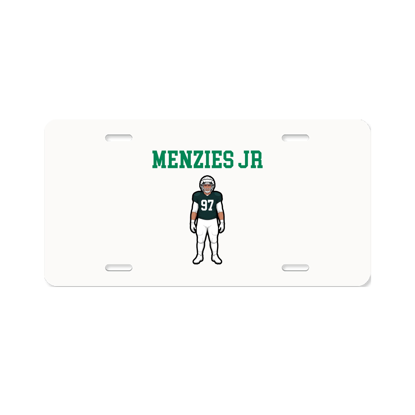 License Plate — Shirsey in Classic