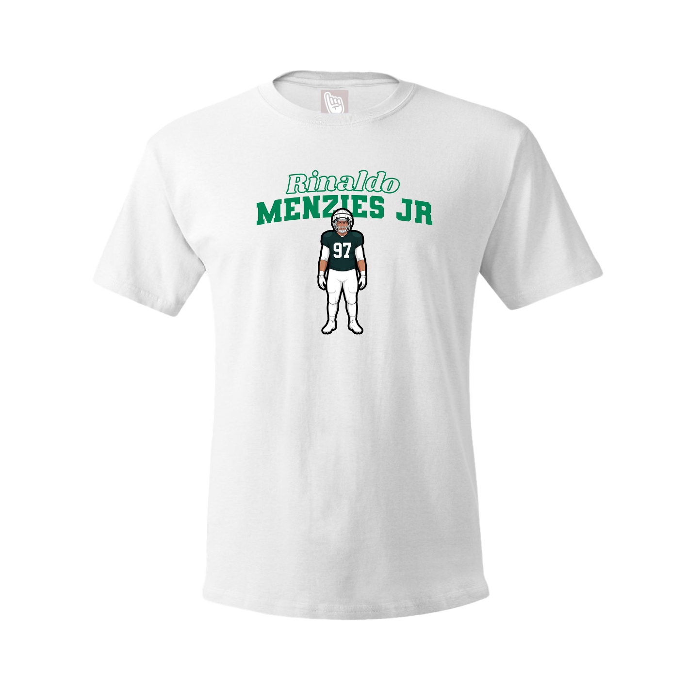 Tee — Name Arch in White