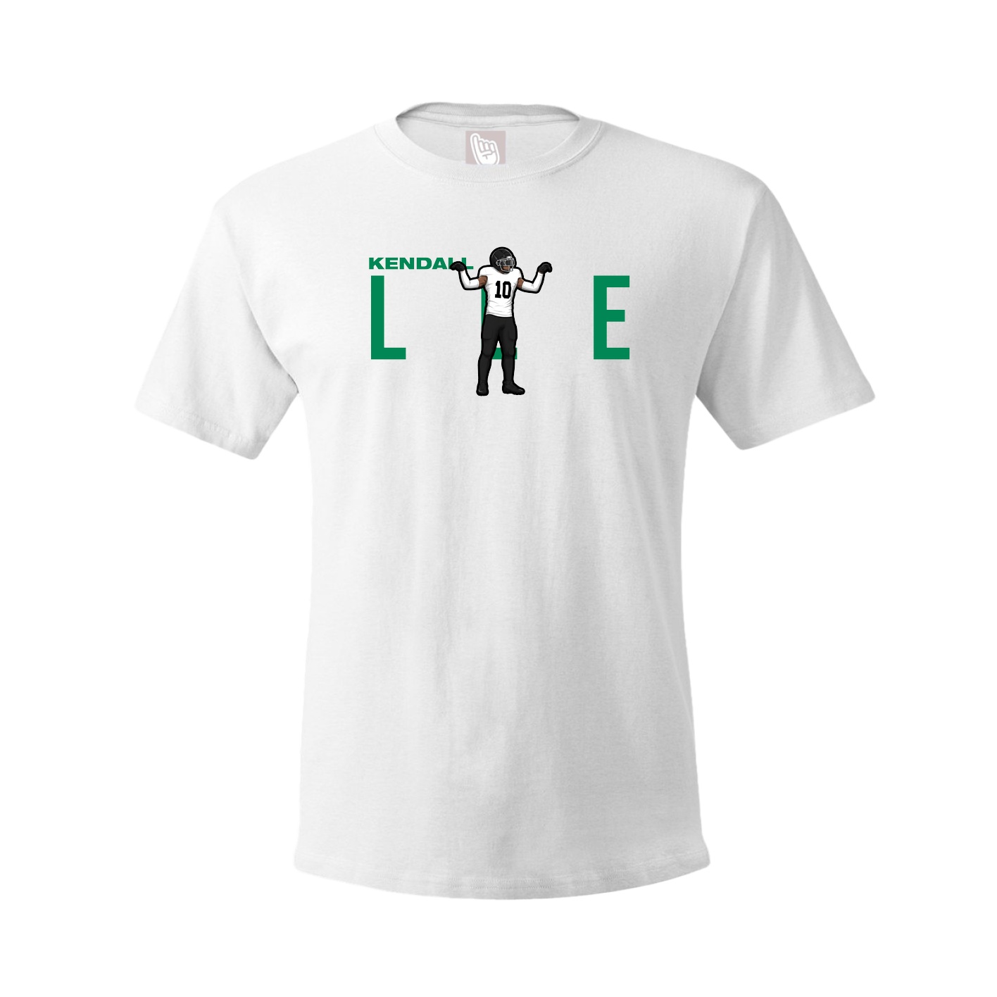 Tee — Player Name in White