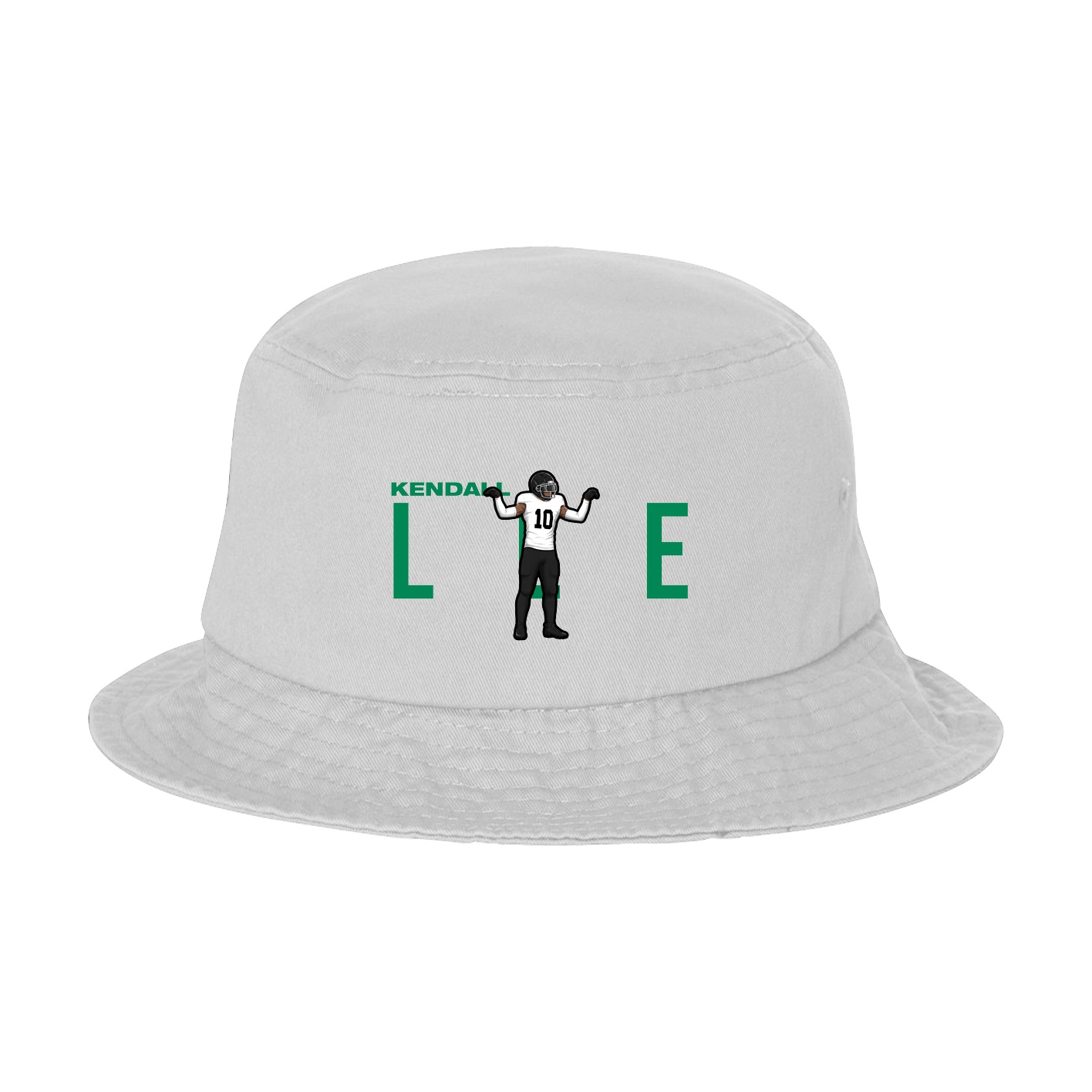Bucket Cap — Player Name in White